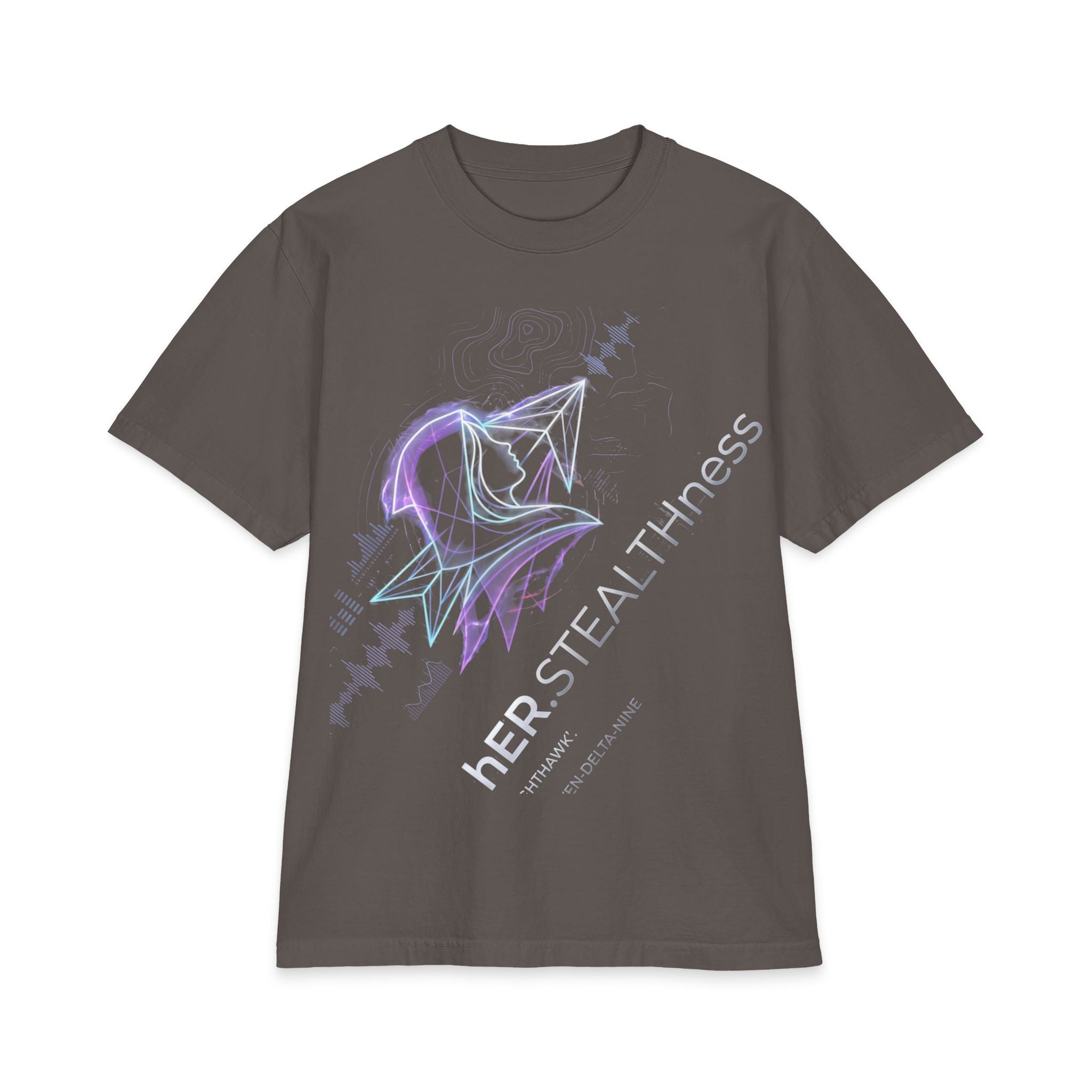 Seal Princess Graphic Tee — Pastel Mermaid Illustration T-Shirt