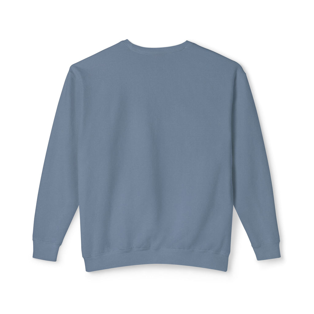 Vintage Green Muscle Car Crewneck Sweatshirt — "Mind Game" Patch & QR Design
