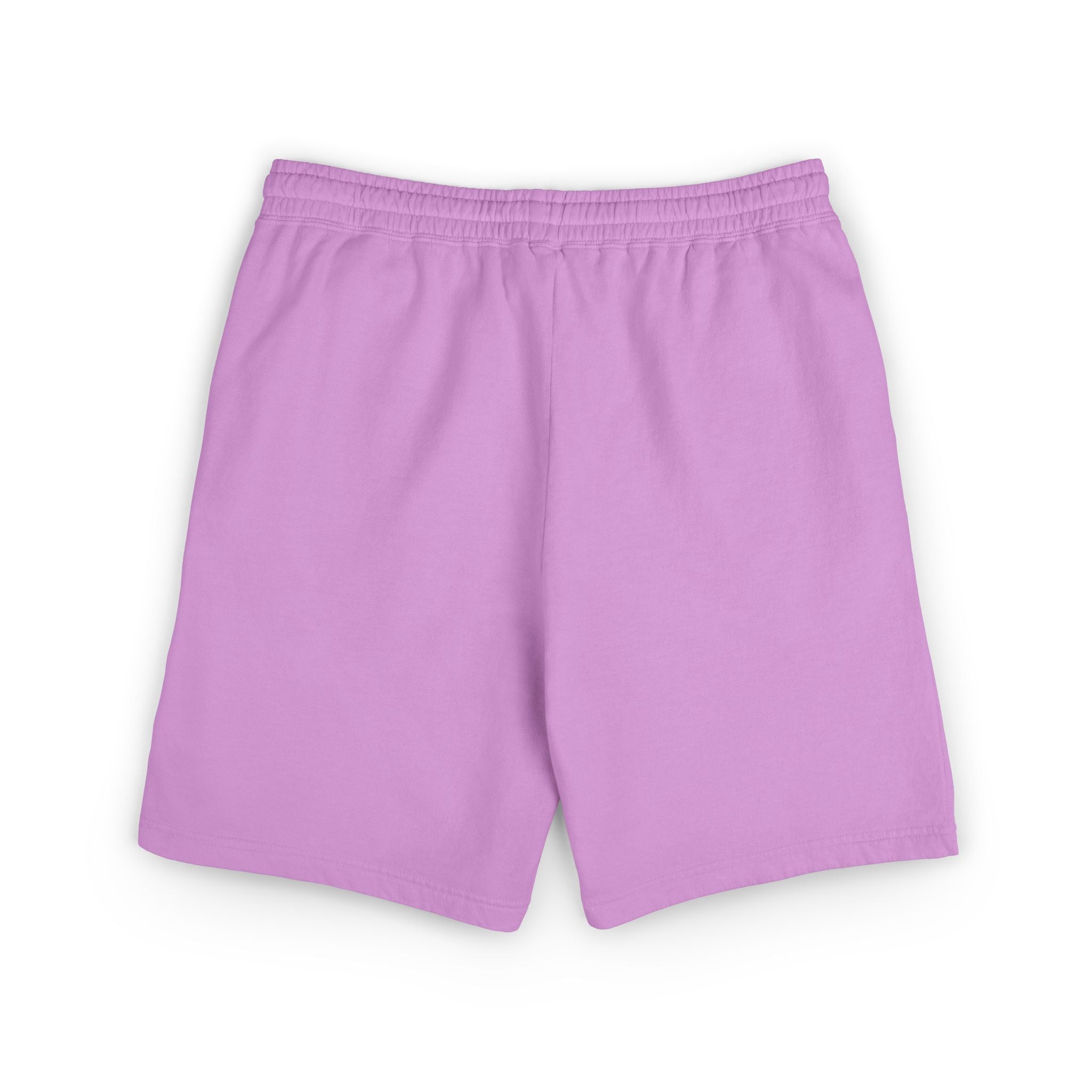 Ski Racer Fleece Sweat Shorts — Retro Neon Skiing Graphic