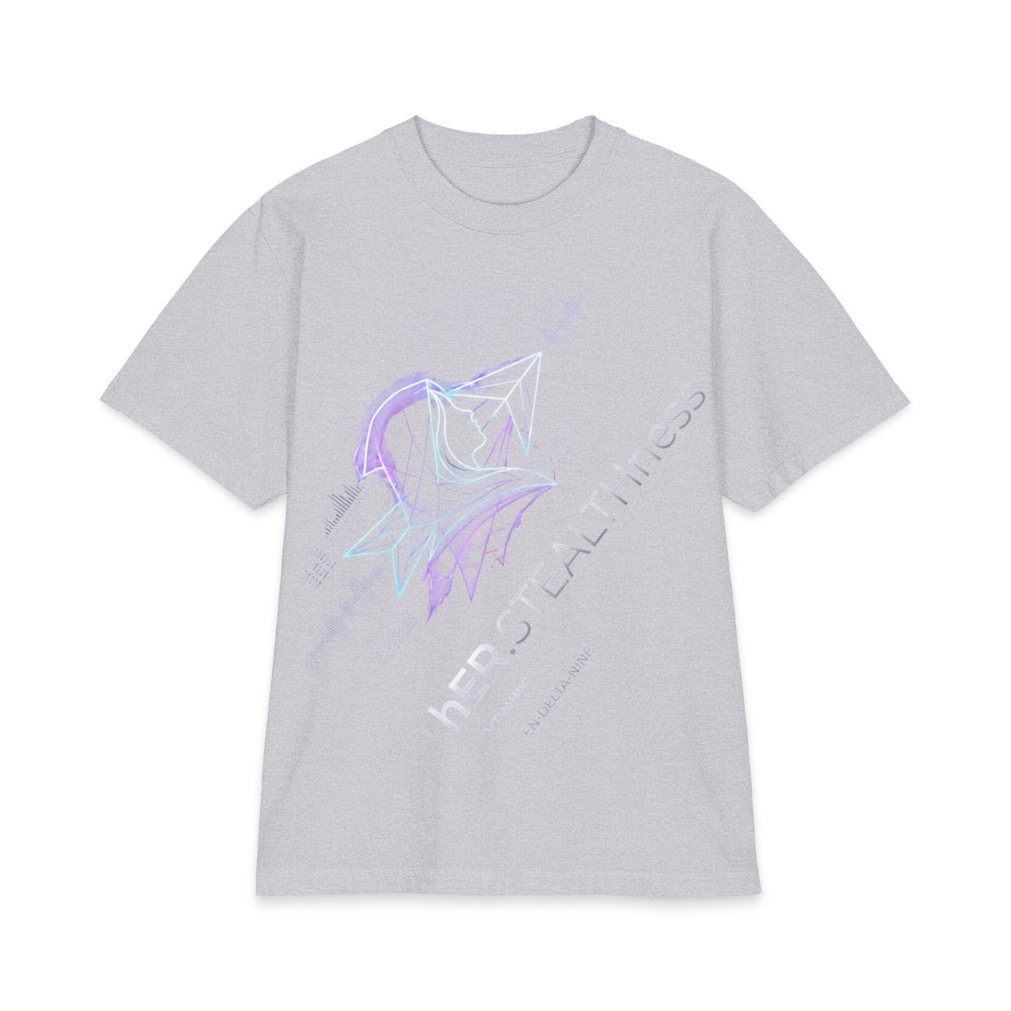 Seal Princess Graphic Tee — Pastel Mermaid Illustration T-Shirt