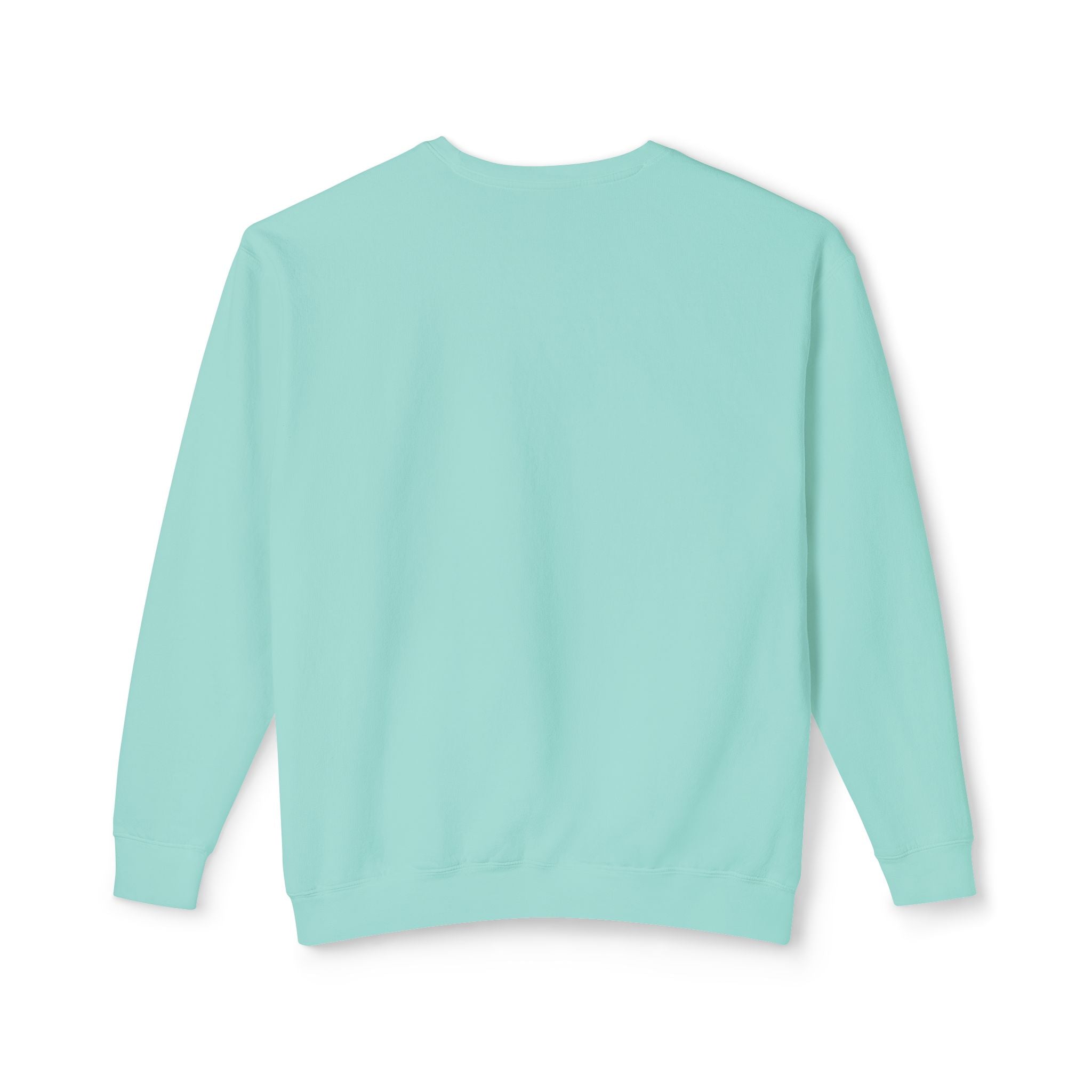 Vintage Green Muscle Car Crewneck Sweatshirt — "Mind Game" Patch & QR Design
