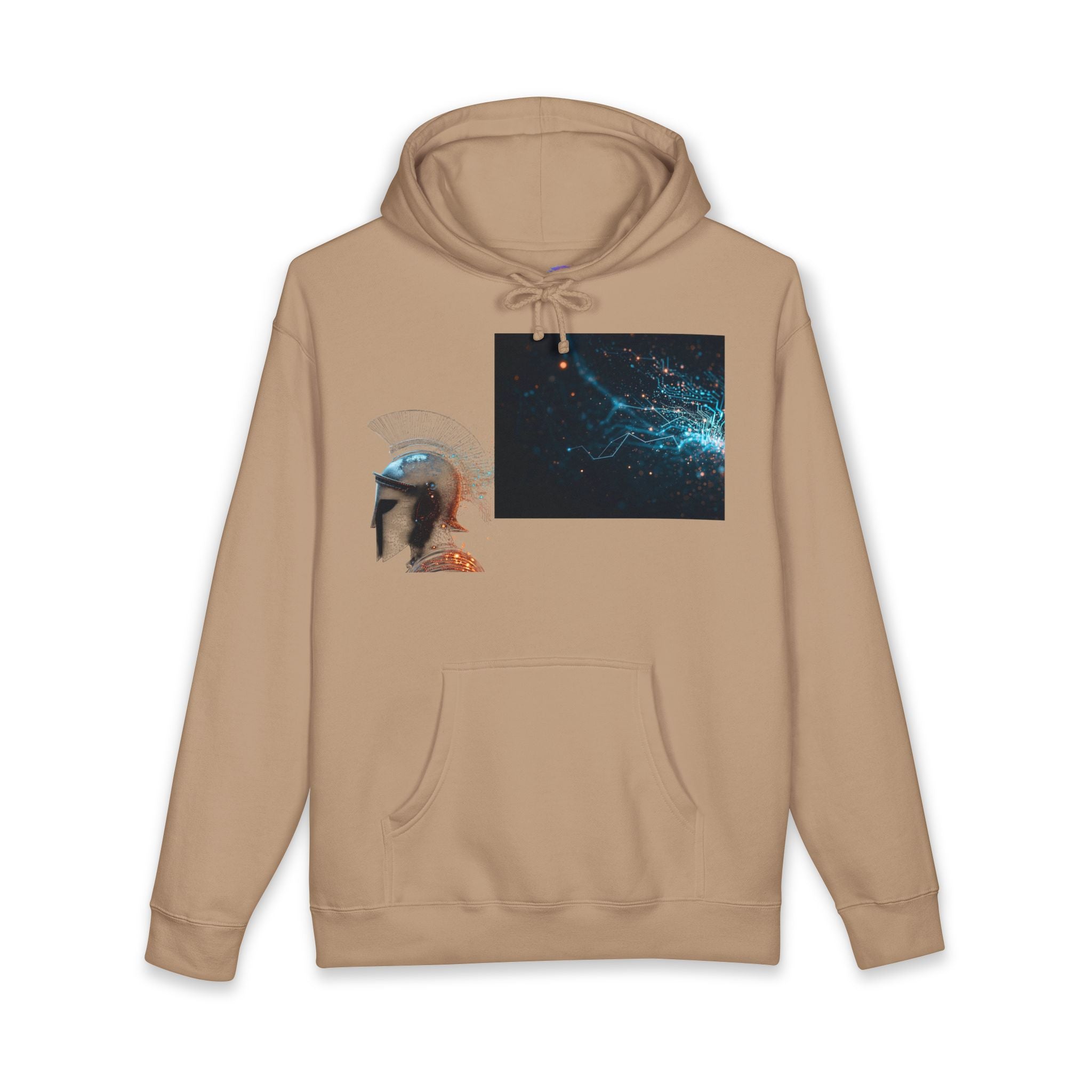 Galaxy Patch Hoodie — Cosmic Space Graphic Sweatshirt