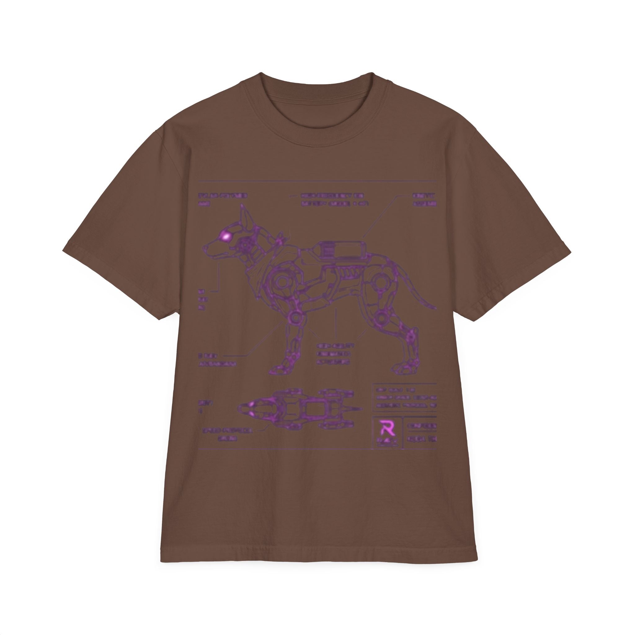 Cybernetic K9 Blueprint T-Shirt
