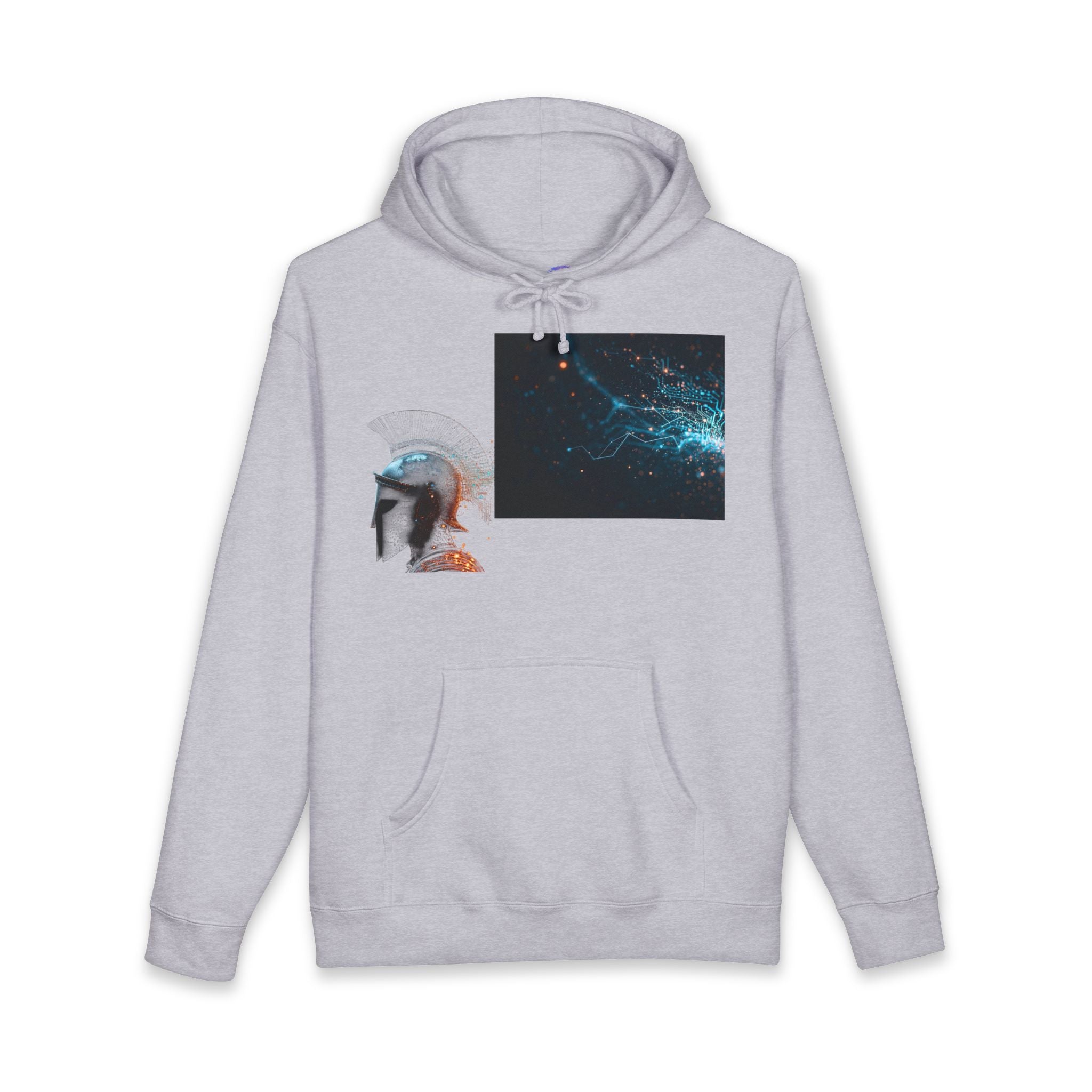 Galaxy Patch Hoodie — Cosmic Space Graphic Sweatshirt