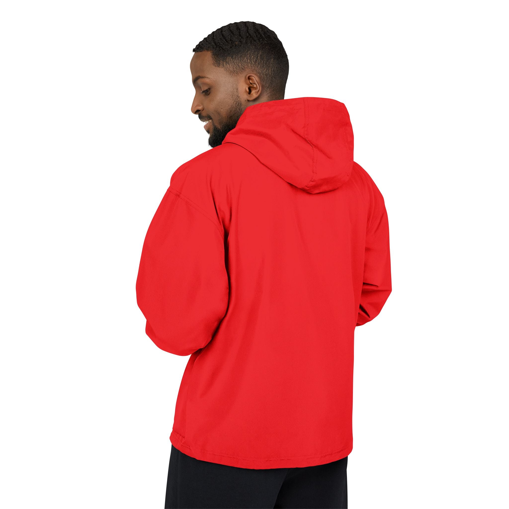 Champion Packable Anorak Jacket — Neon Cyberpunk Unisex Windbreaker