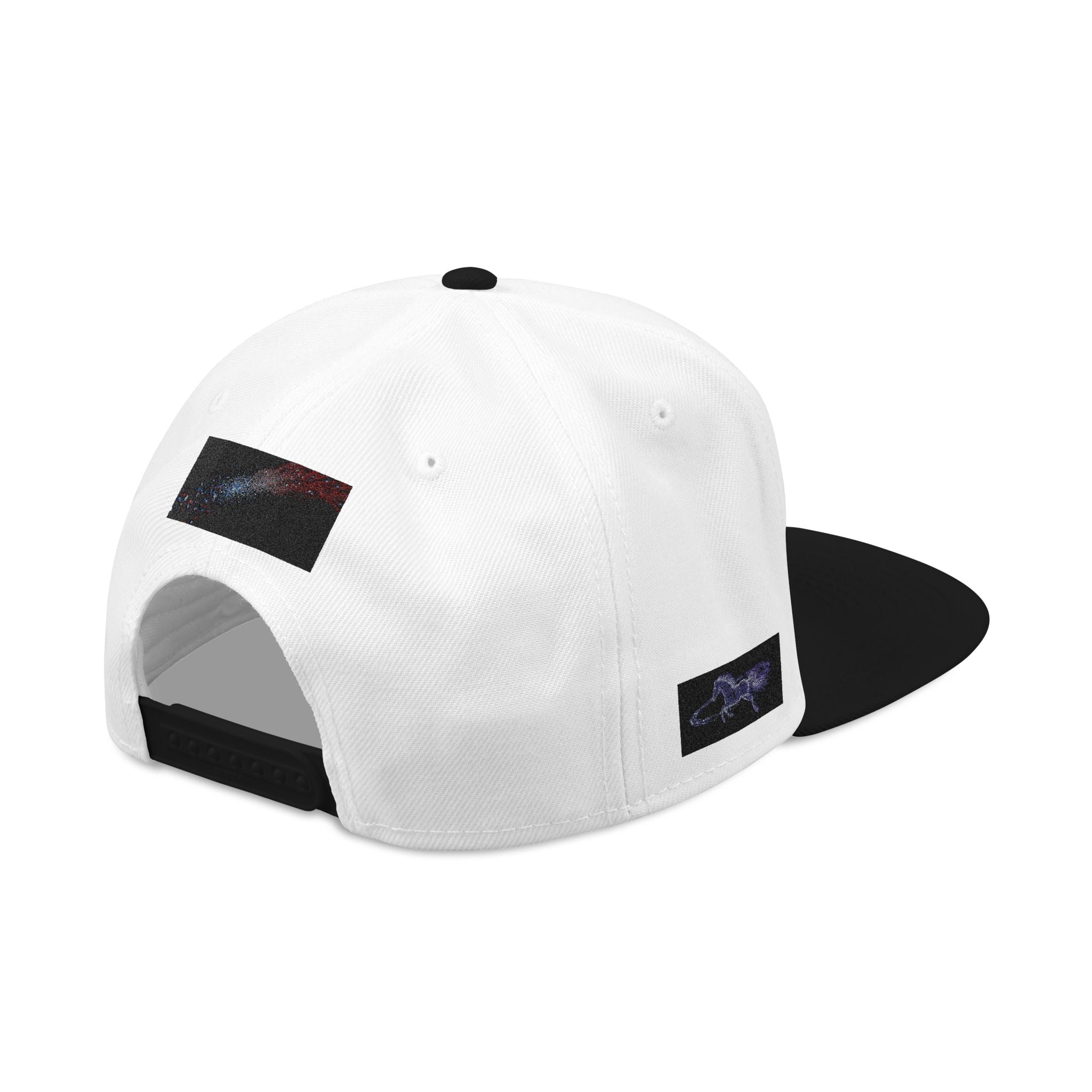 Galaxy Embroidered Snapback Hat — Space Nebula Neon Cyber Cap
