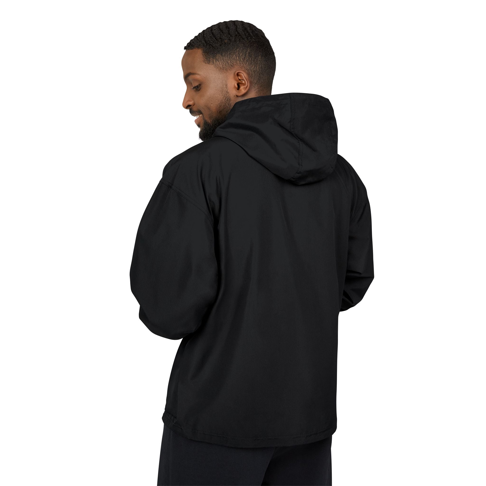 Champion Packable Anorak Jacket — Neon Cyberpunk Unisex Windbreaker