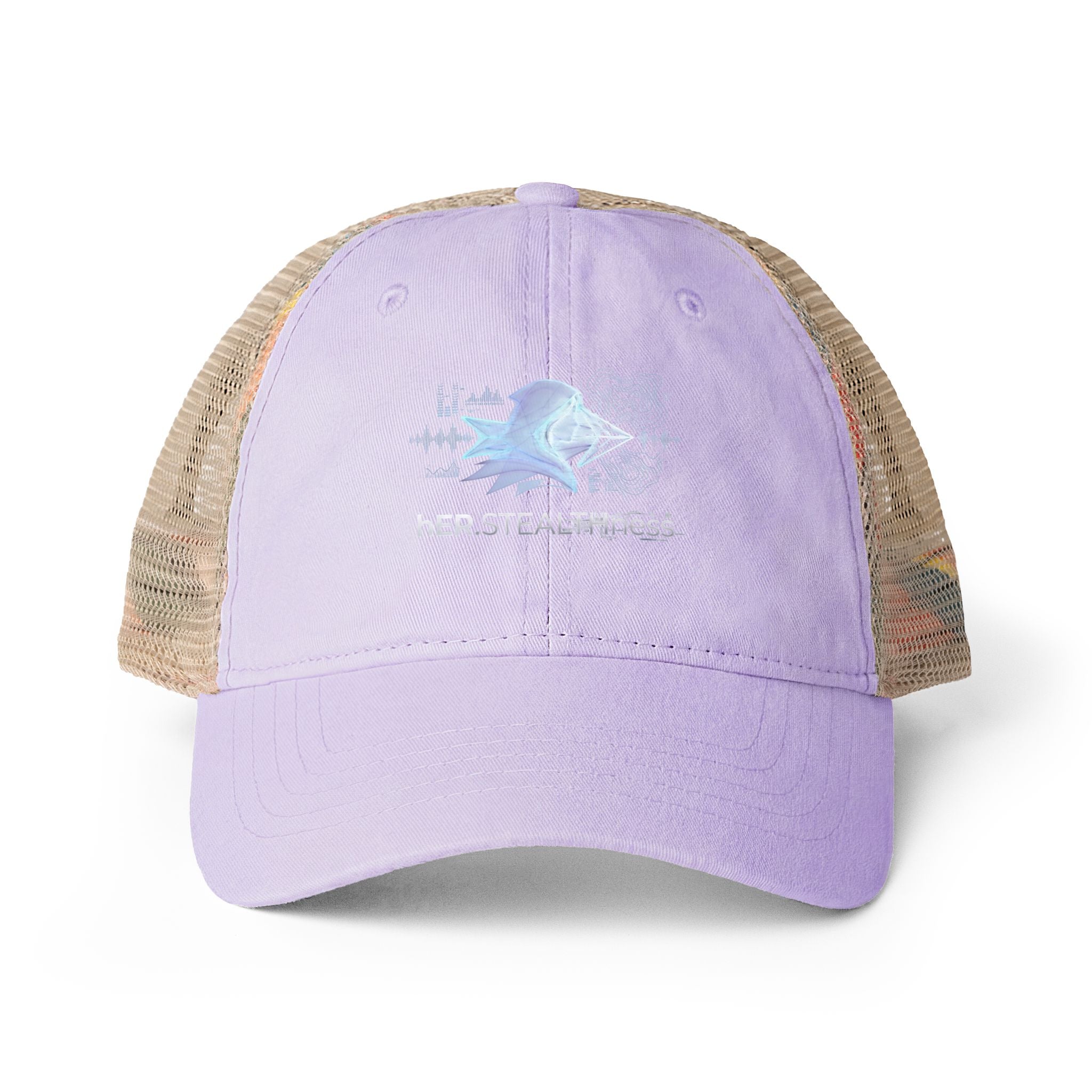Women's Washed Mesh-Back Cap