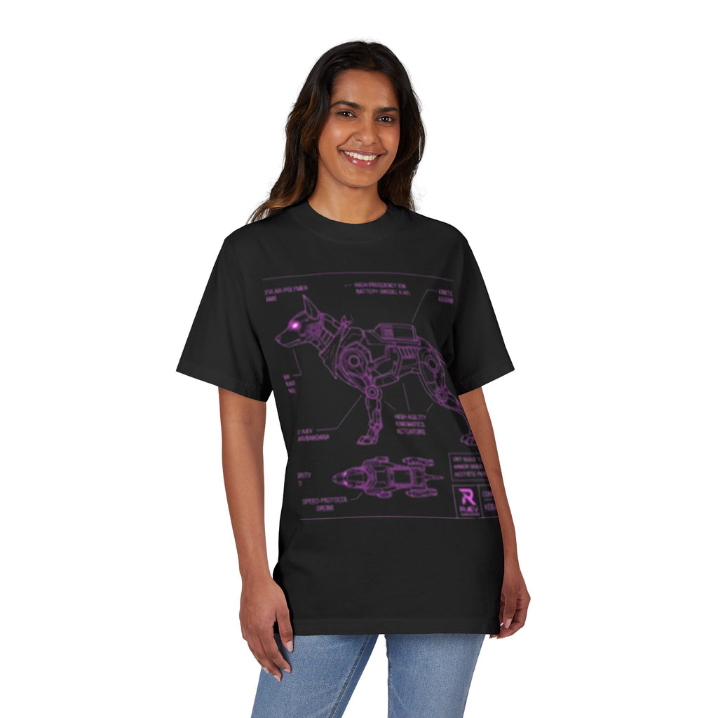 Cybernetic K9 Blueprint T-Shirt
