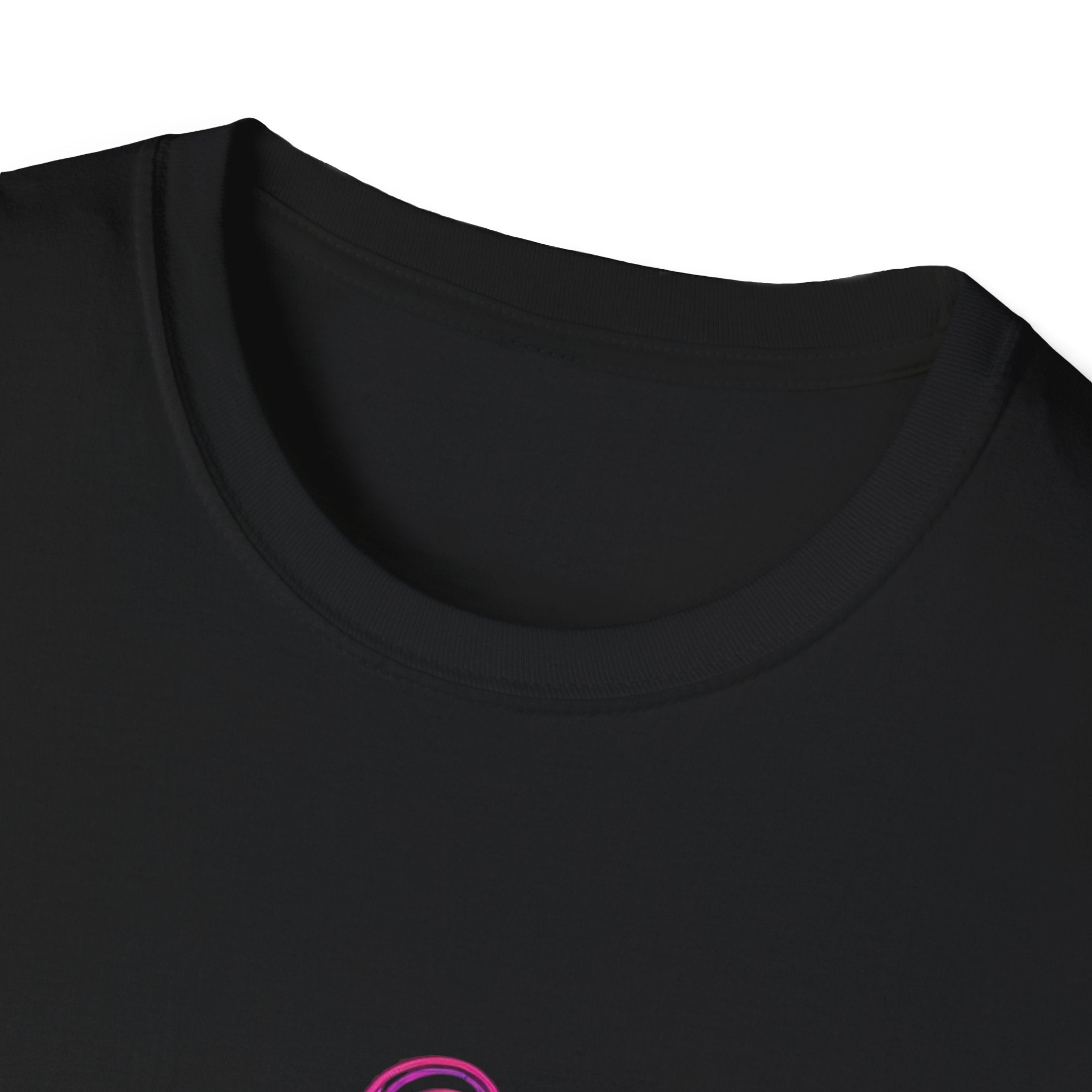 Neon Rider T-Shirt — Pink Horse Front & “99% Level Up” Retro Back