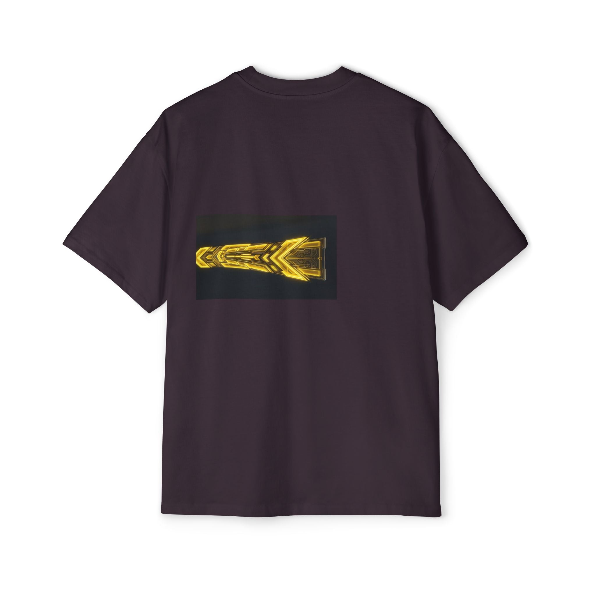 Glitch Override Tee — Futuristic Cyber Graphic Oversized T-Shirt