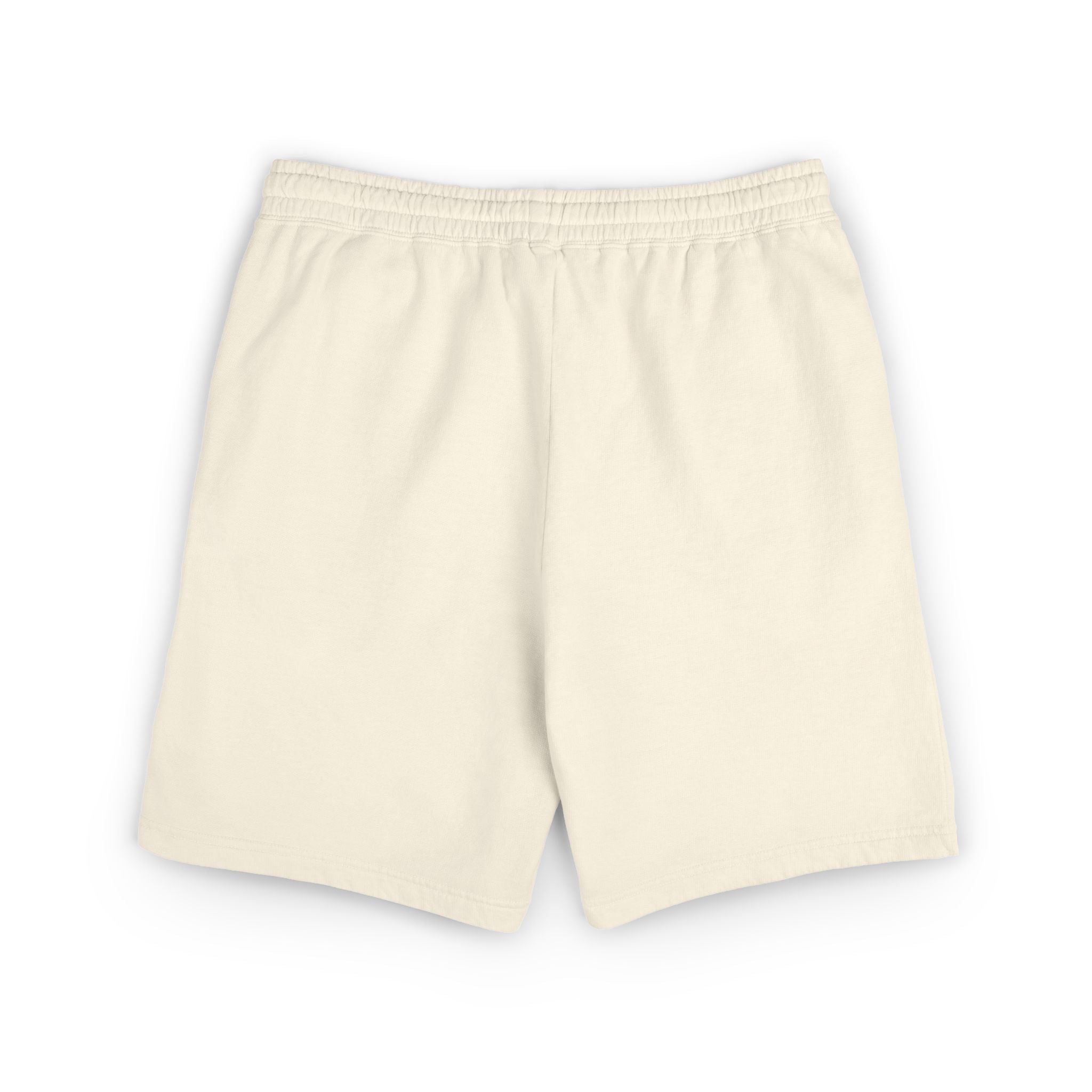 Ski Racer Fleece Sweat Shorts — Retro Neon Skiing Graphic