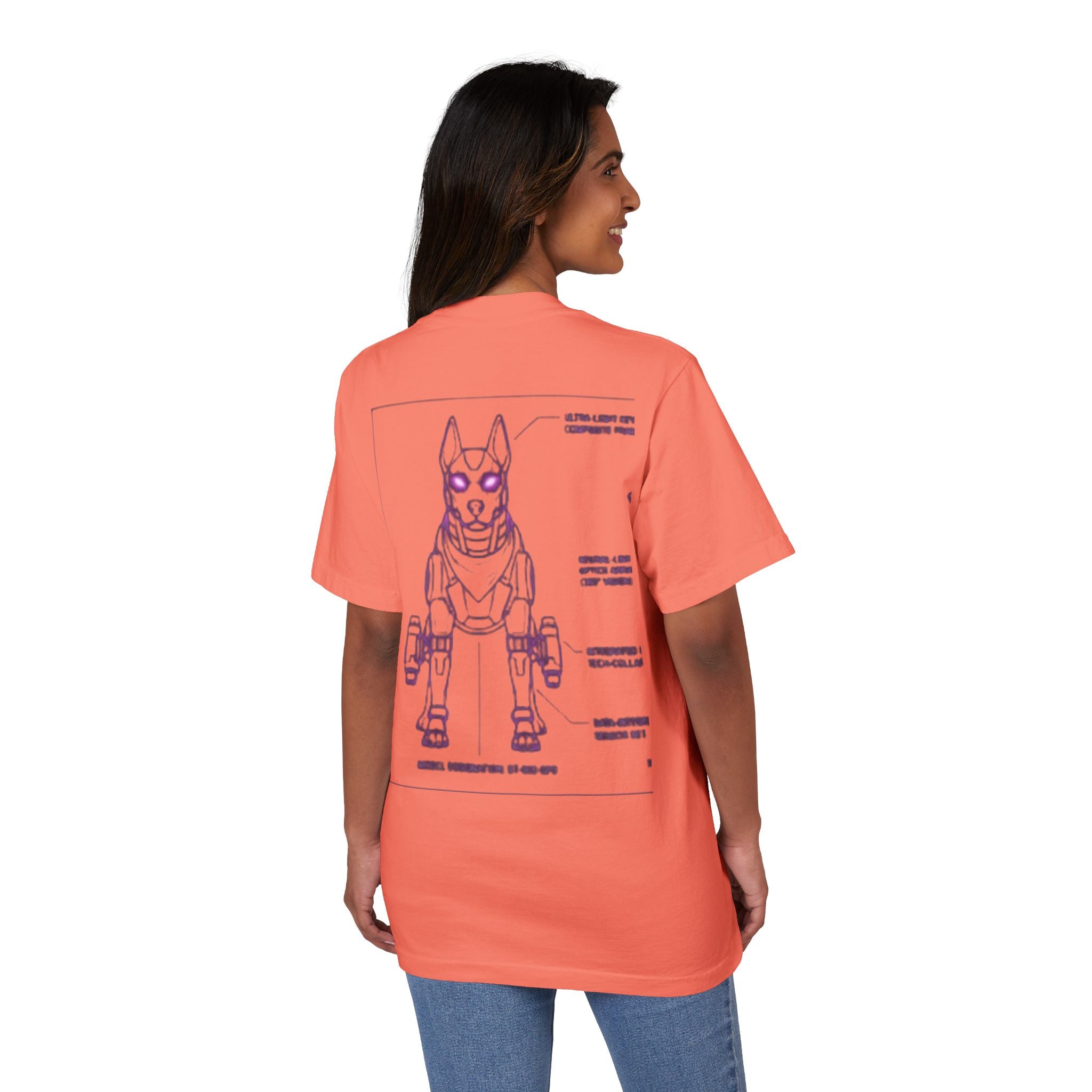 Cybernetic K9 Blueprint T-Shirt