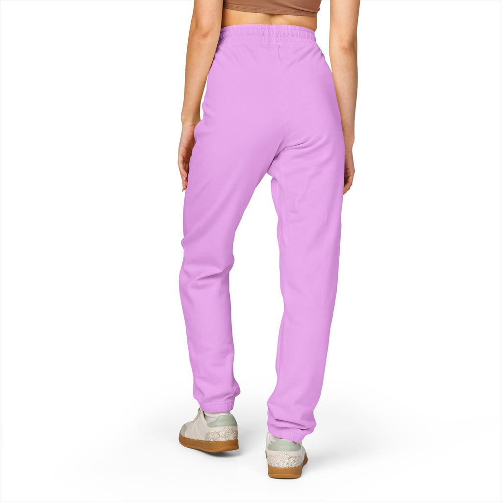Void Graphic Sweatpants – Relaxed Garment-Dyed Fleece Joggers