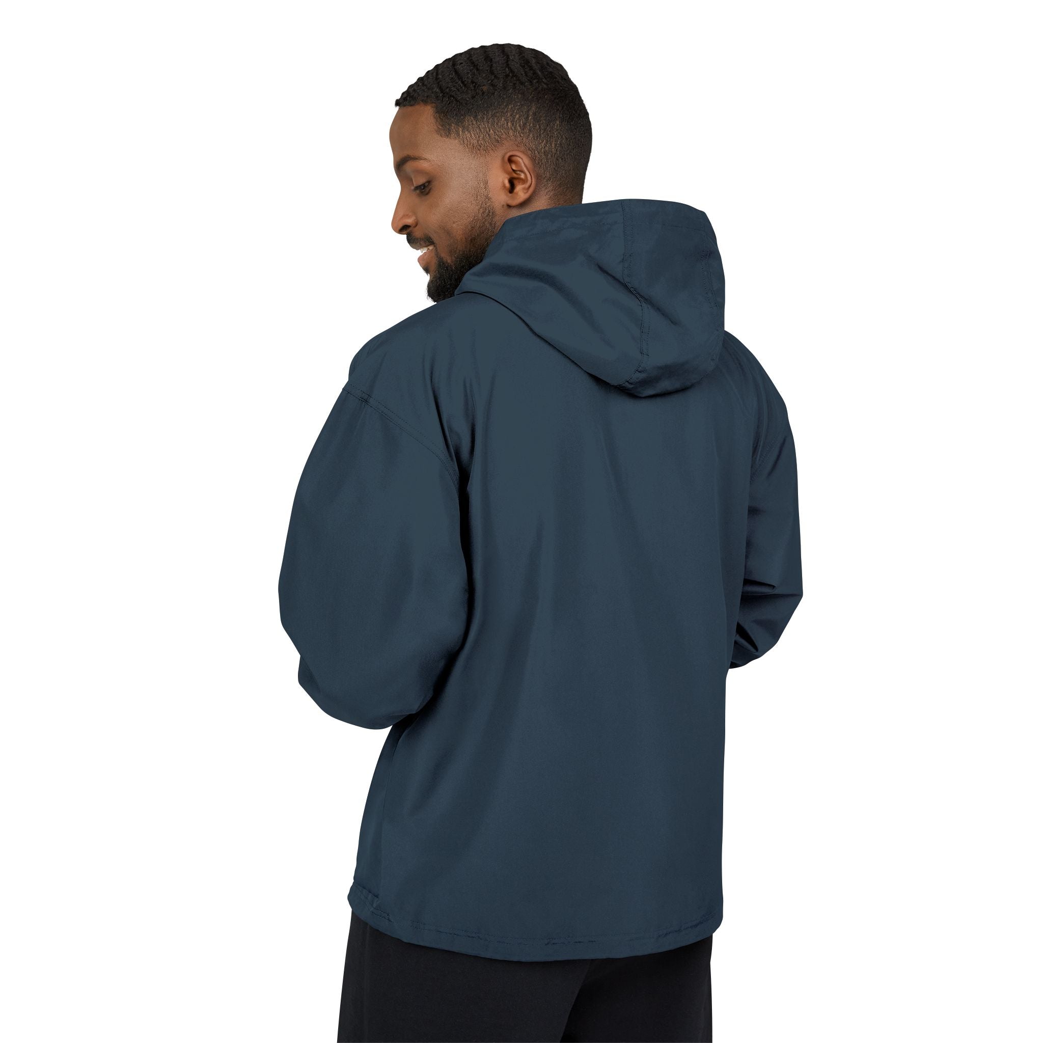 Champion Packable Anorak Jacket — Neon Cyberpunk Unisex Windbreaker