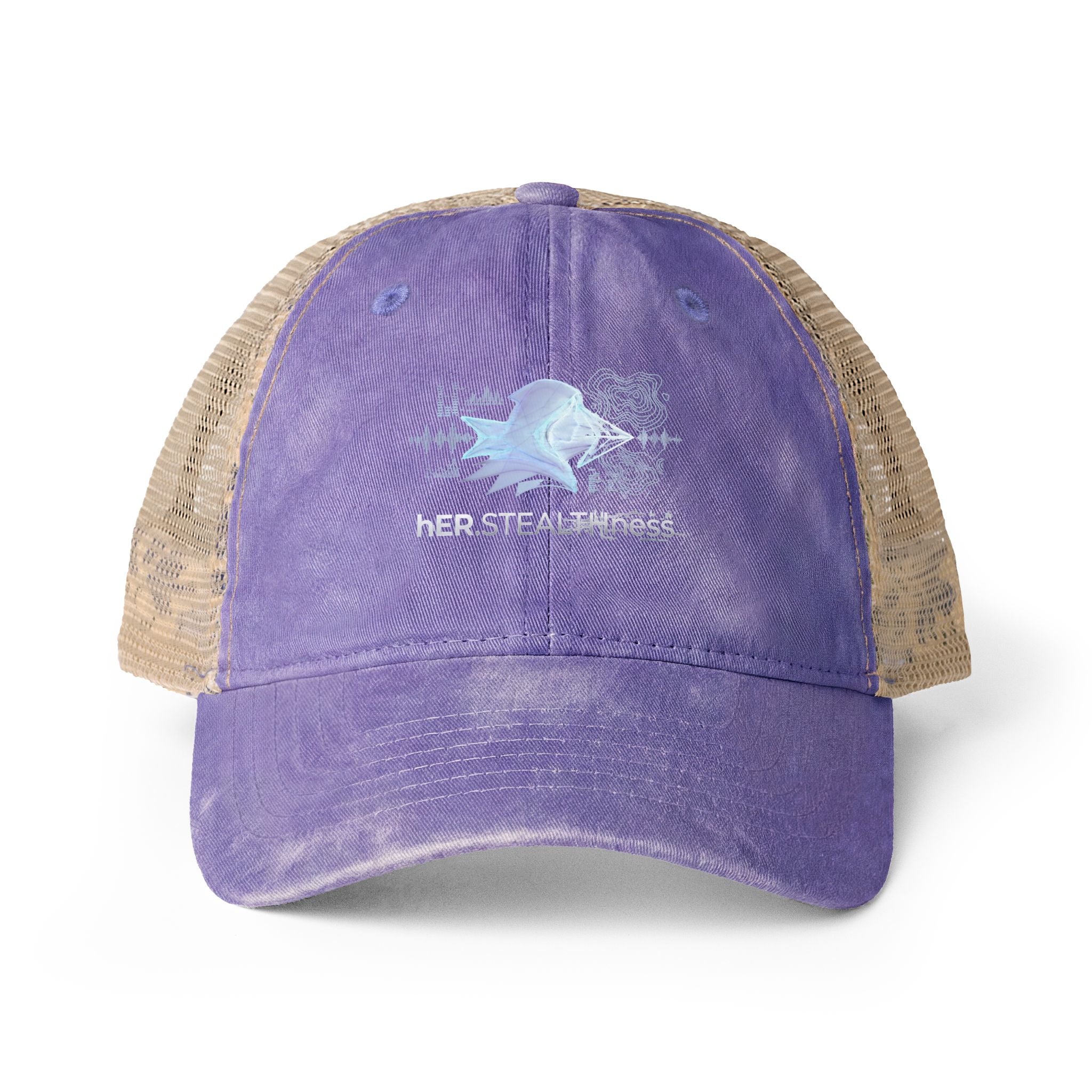 Women's Washed Mesh-Back Cap