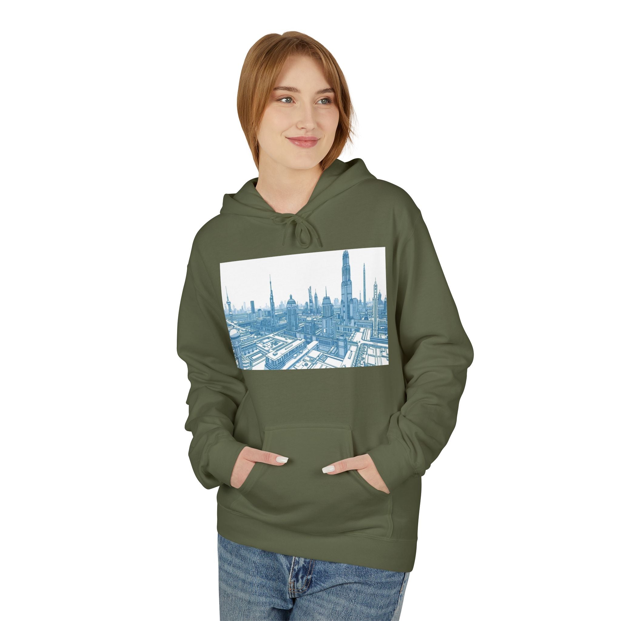 Unisex Midweight Softstyle Fleece Hoodie