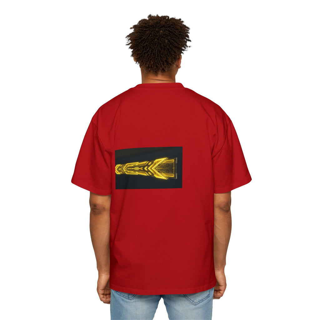 Glitch Override Tee — Futuristic Cyber Graphic Oversized T-Shirt