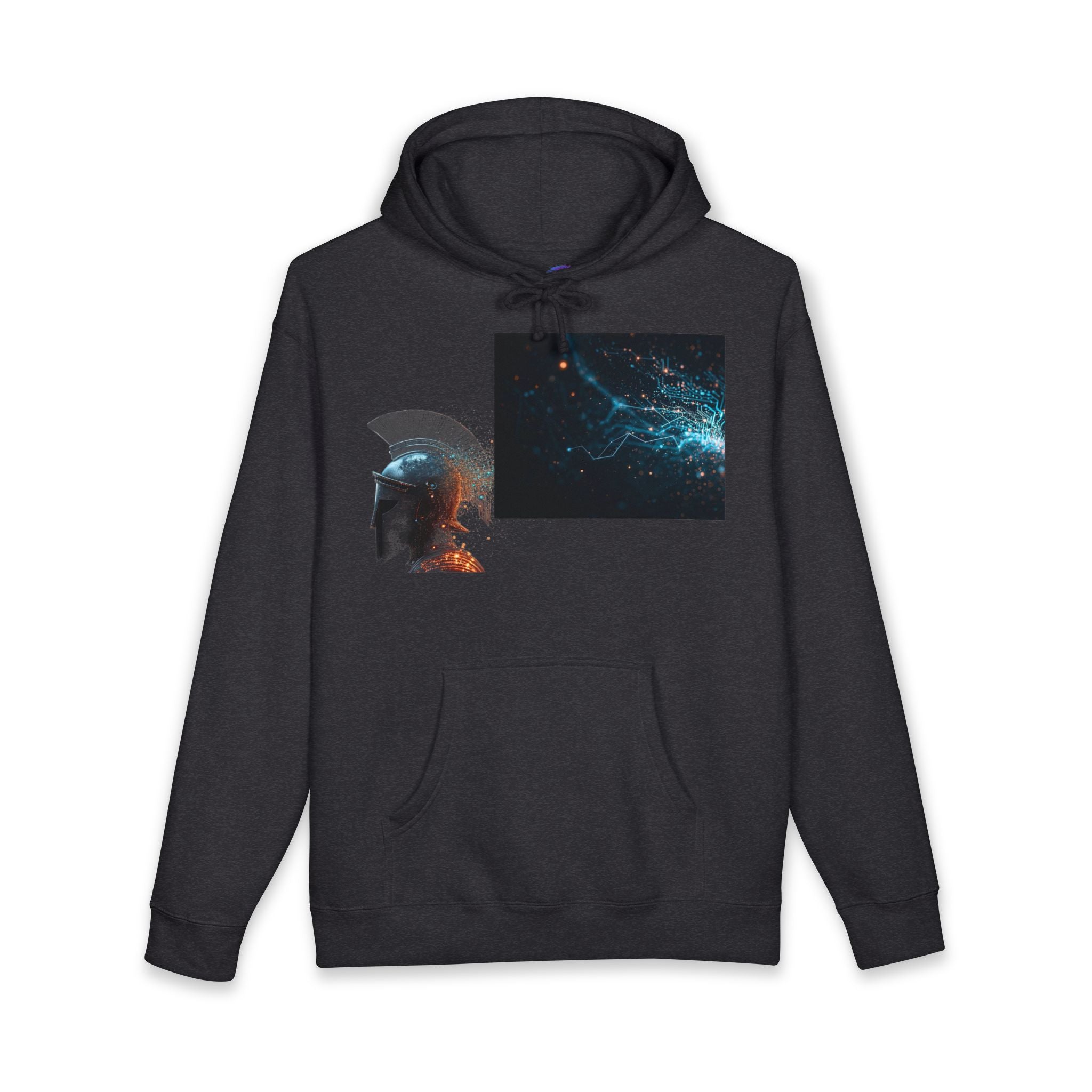 Galaxy Patch Hoodie — Cosmic Space Graphic Sweatshirt