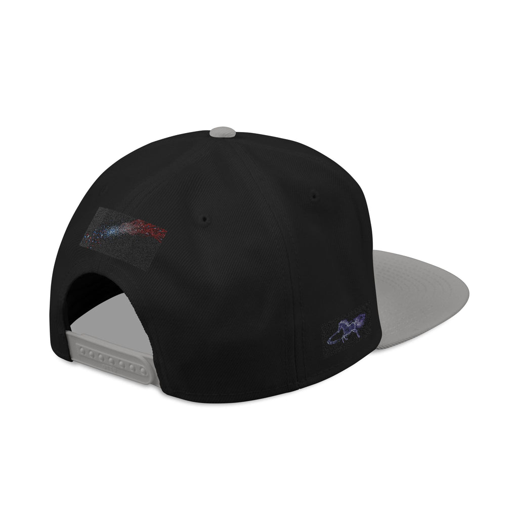 Galaxy Embroidered Snapback Hat — Space Nebula Neon Cyber Cap