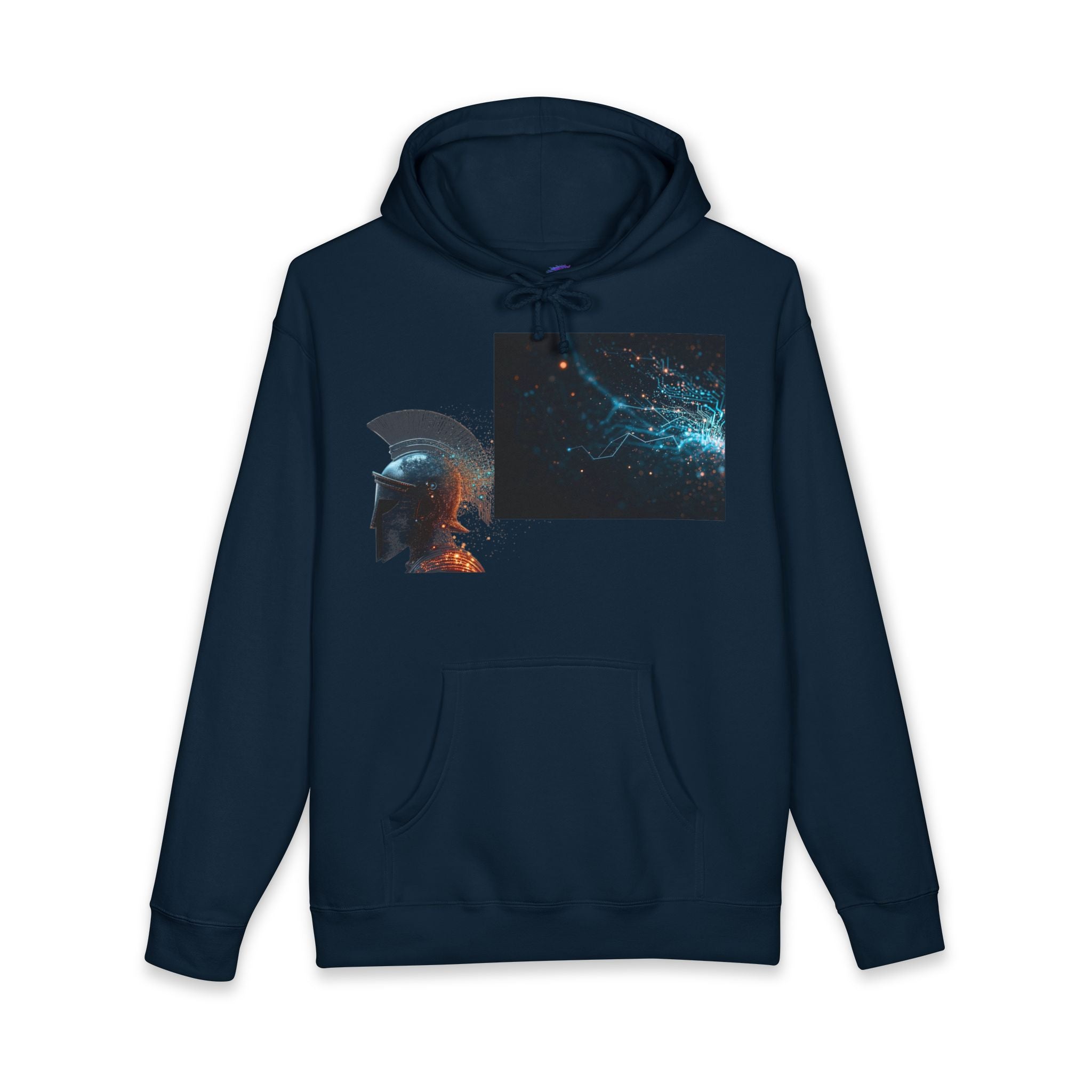 Galaxy Patch Hoodie — Cosmic Space Graphic Sweatshirt