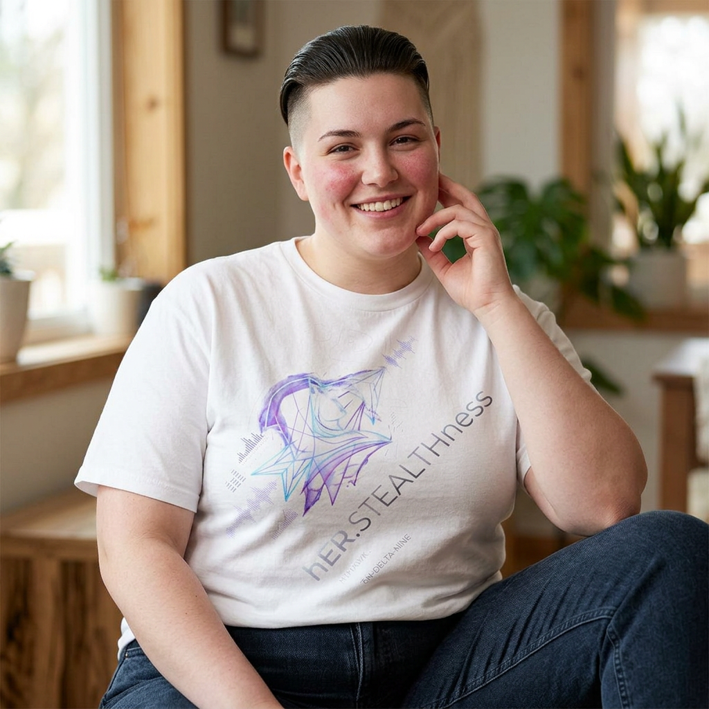 Seal Princess Graphic Tee — Pastel Mermaid Illustration T-Shirt