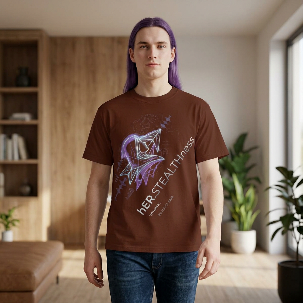 Seal Princess Graphic Tee — Pastel Mermaid Illustration T-Shirt