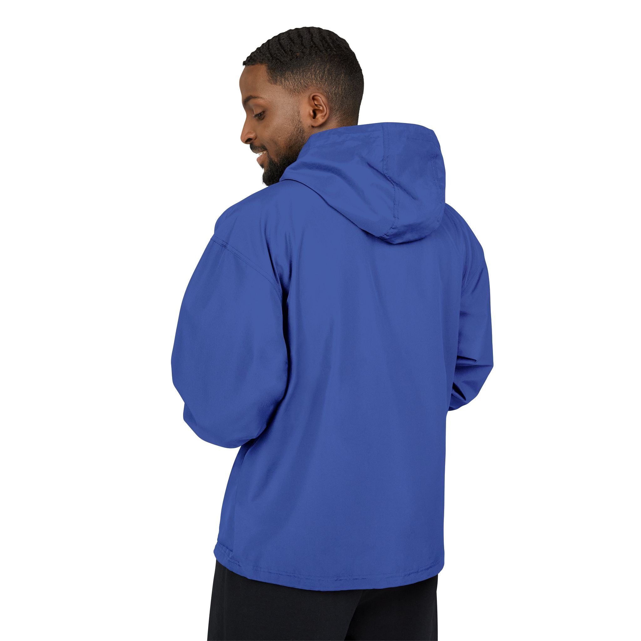 Champion Packable Anorak Jacket — Neon Cyberpunk Unisex Windbreaker