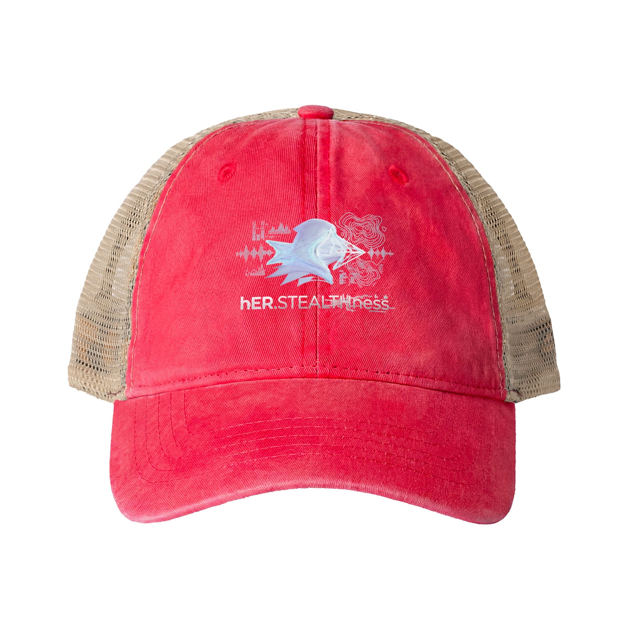 Women's Washed Mesh-Back Cap