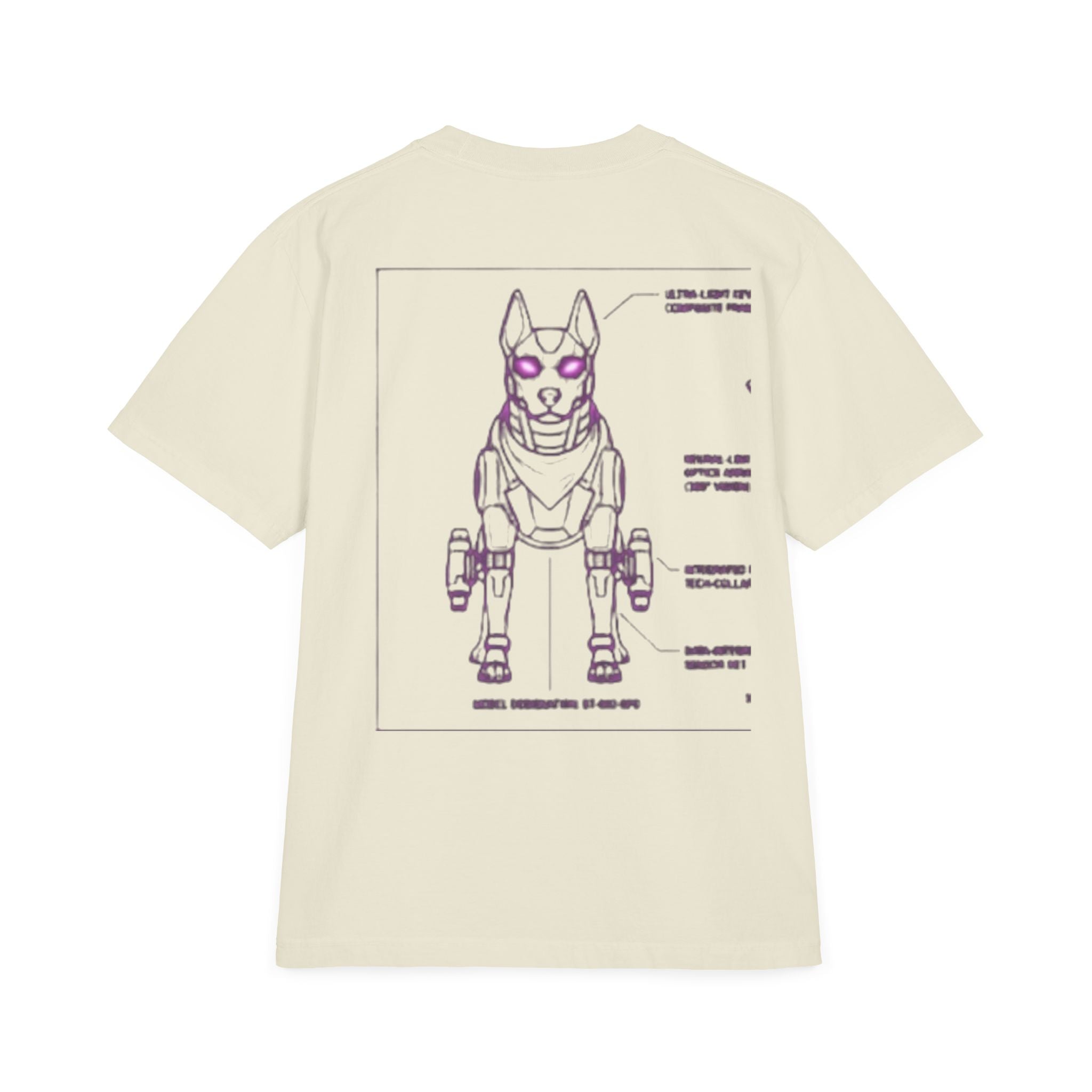 Cybernetic K9 Blueprint T-Shirt