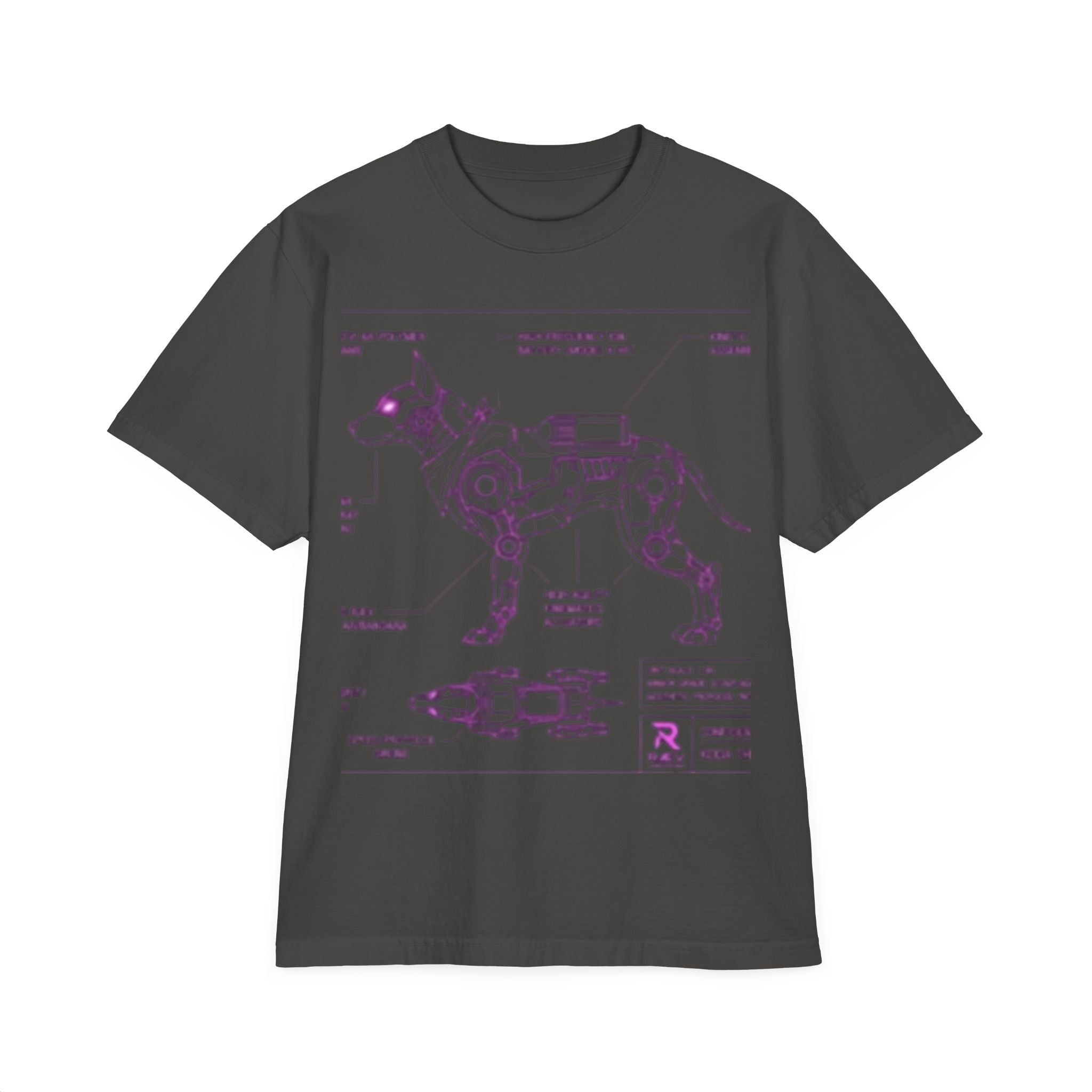 Cybernetic K9 Blueprint T-Shirt