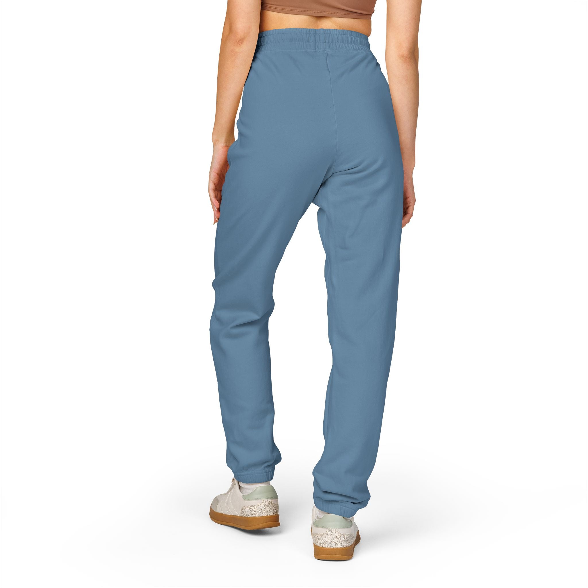 Void Graphic Sweatpants – Relaxed Garment-Dyed Fleece Joggers