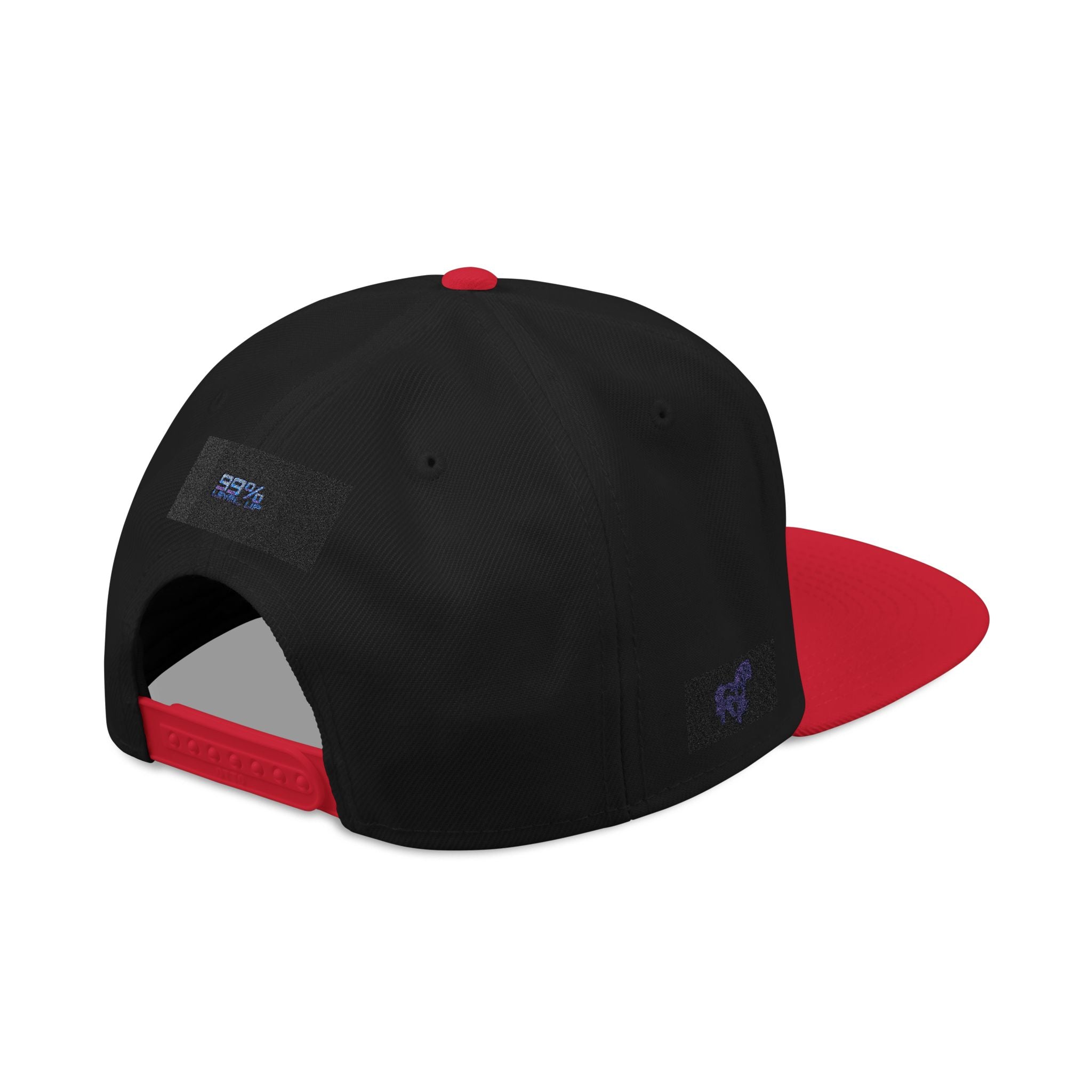 Neon Grid Snapback — Cyberpunk Embroidered Street Cap