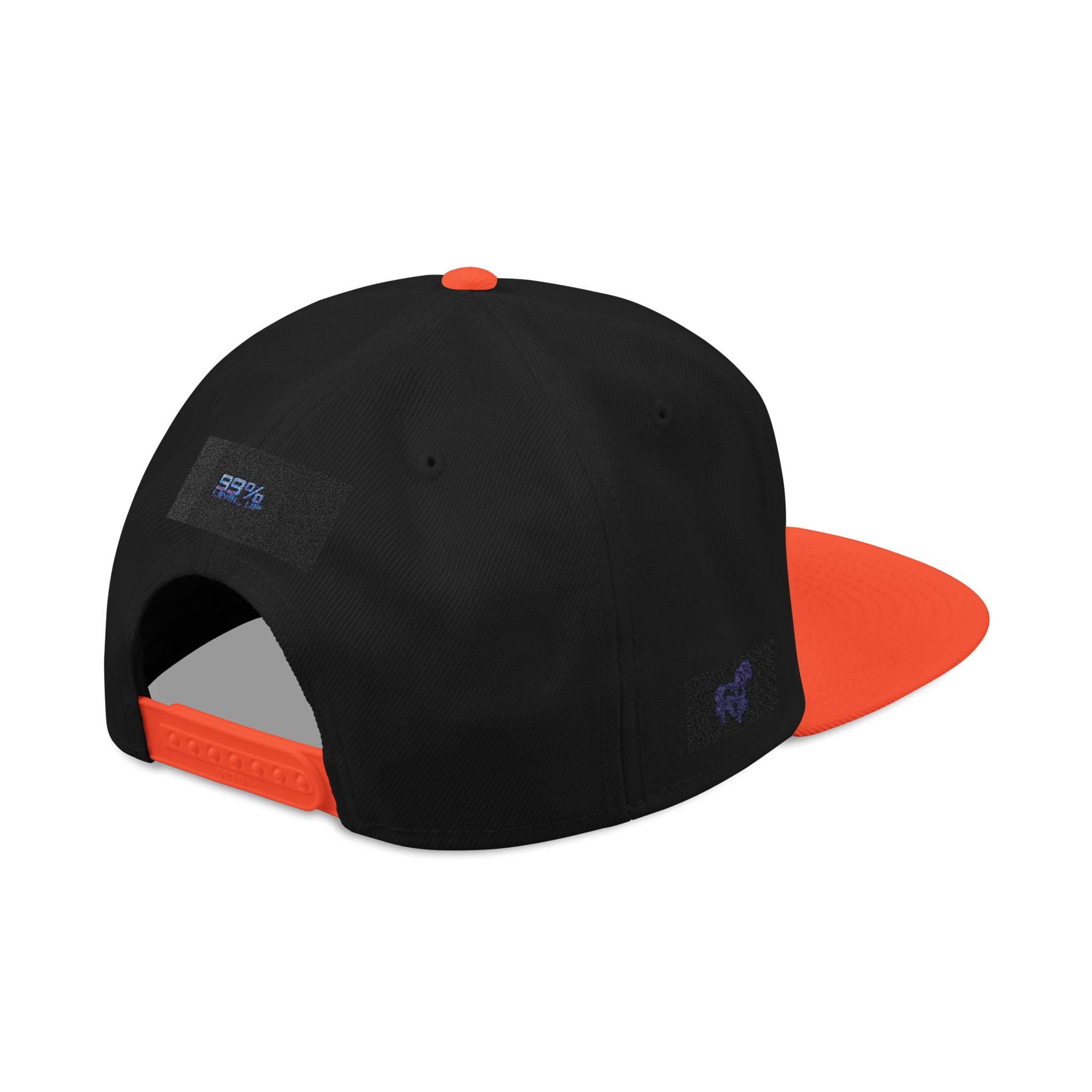 Neon Grid Snapback — Cyberpunk Embroidered Street Cap