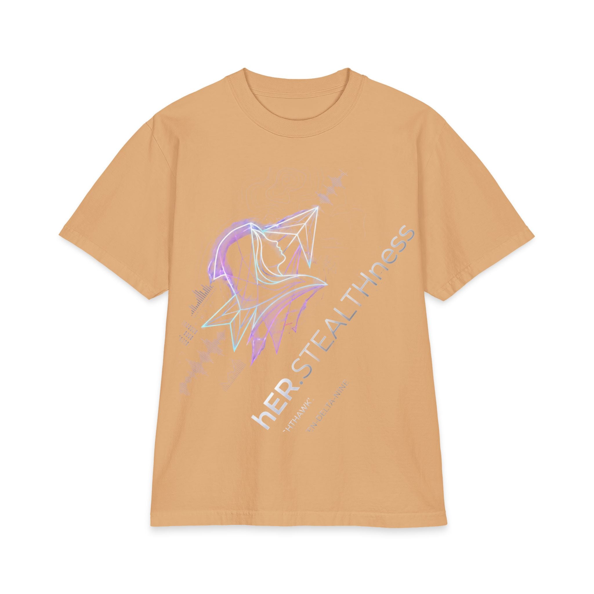 Seal Princess Graphic Tee — Pastel Mermaid Illustration T-Shirt