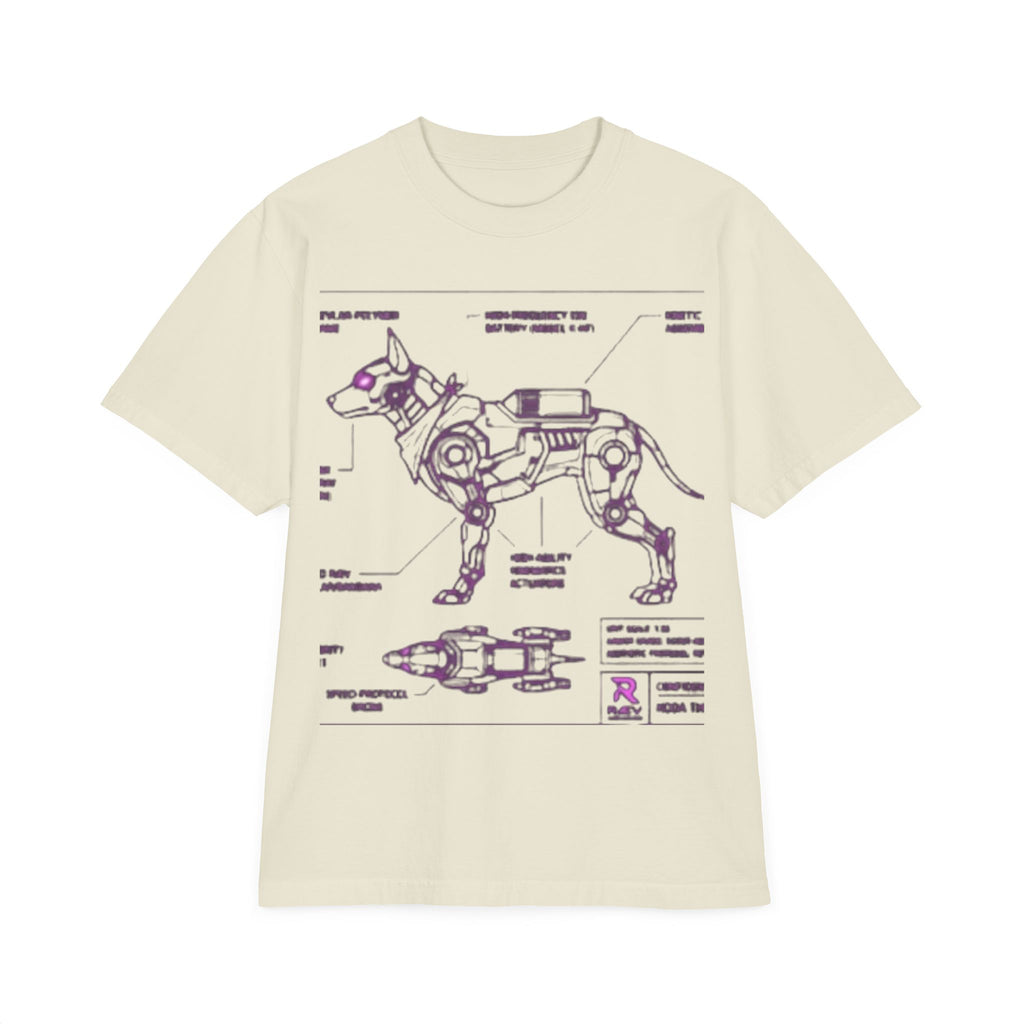 Cybernetic K9 Blueprint T-Shirt