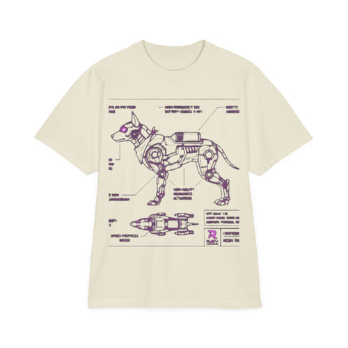 Cybernetic K9 Blueprint T-Shirt