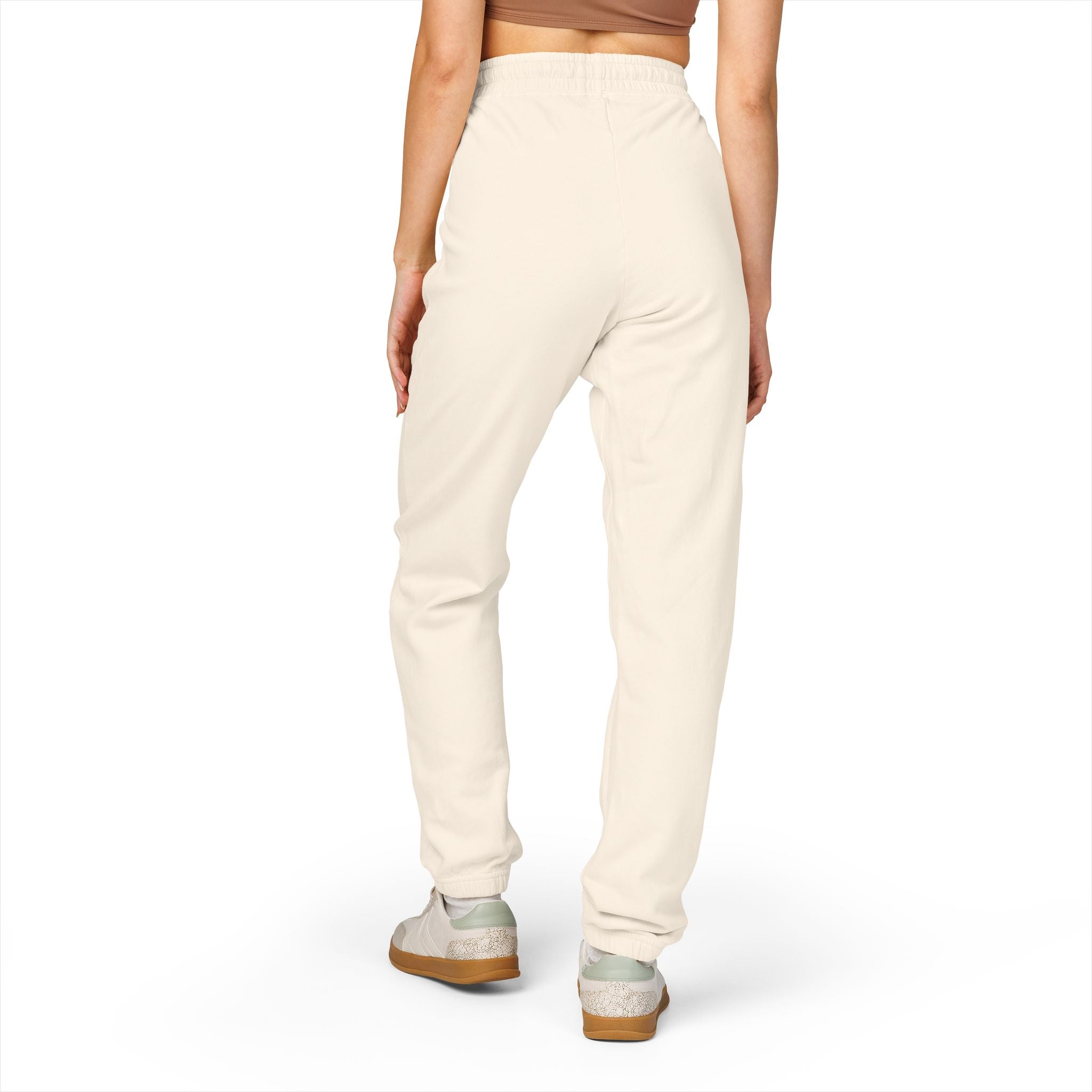 Void Graphic Sweatpants – Relaxed Garment-Dyed Fleece Joggers
