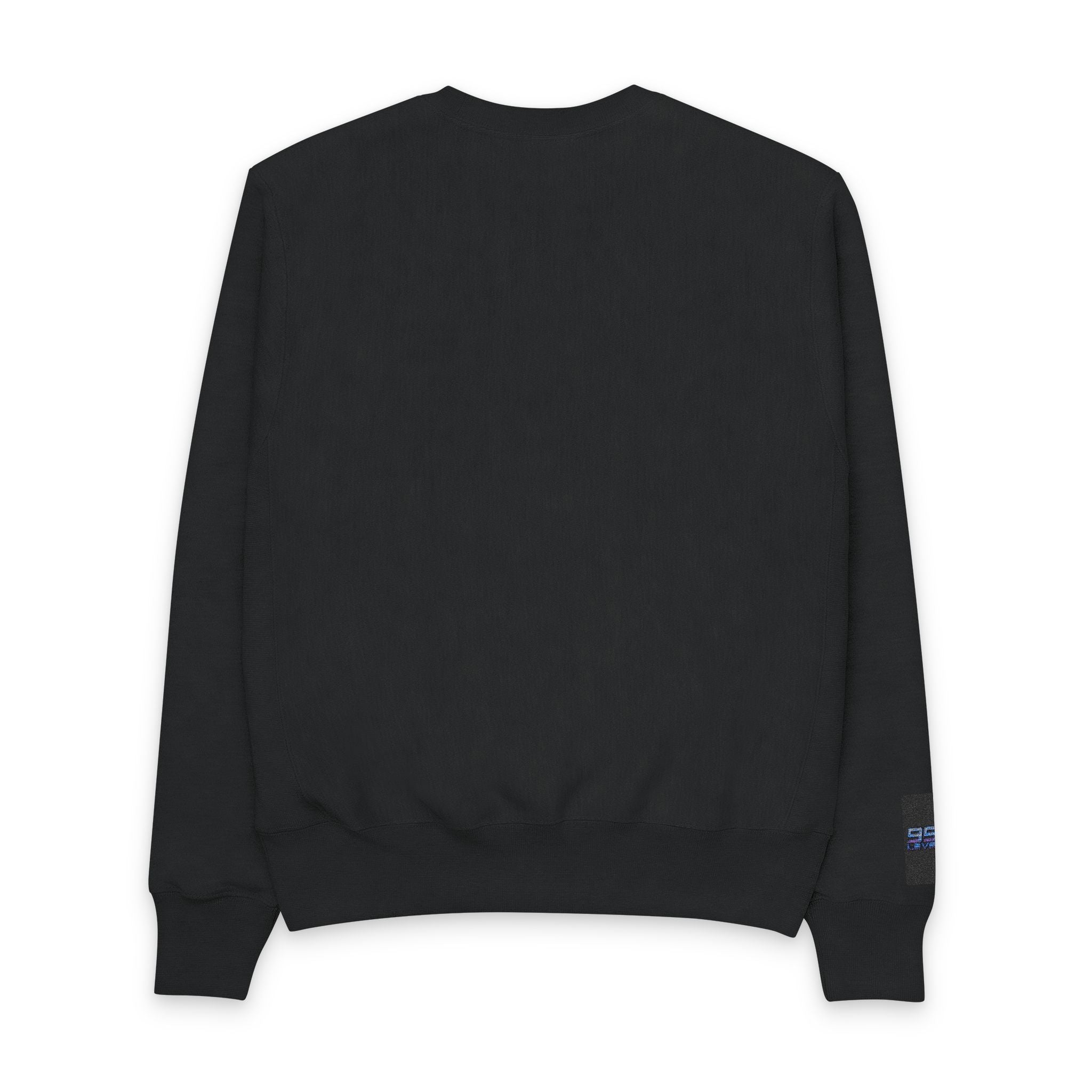 Men's Champion Crewneck Sweatshirt — Retro Neon Cyberpunk Heavyweight
