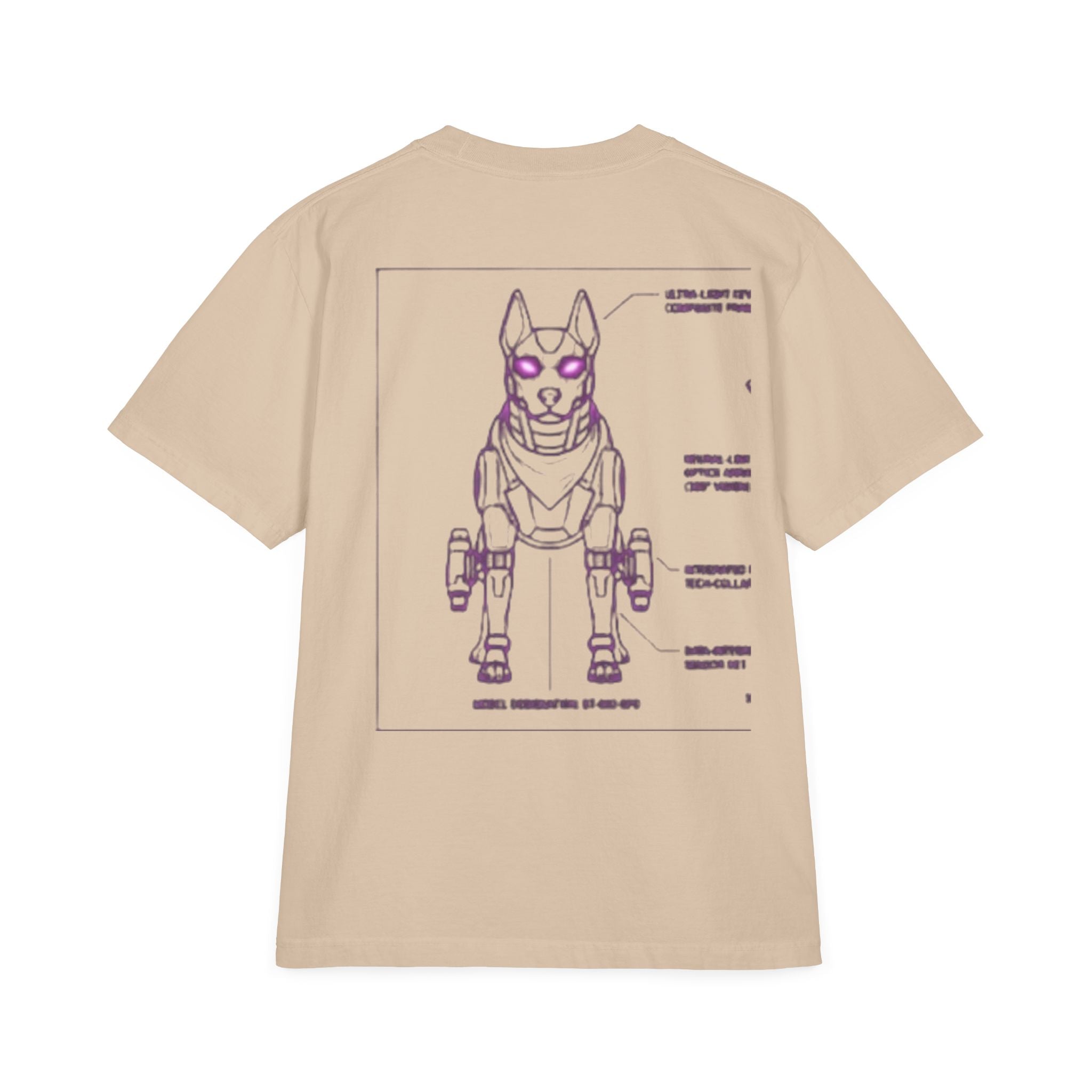 Cybernetic K9 Blueprint T-Shirt