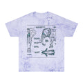 Retro Blueprint Elephant Tee — Vintage Sci‑Fi Blueprint Graphic T-Shirt