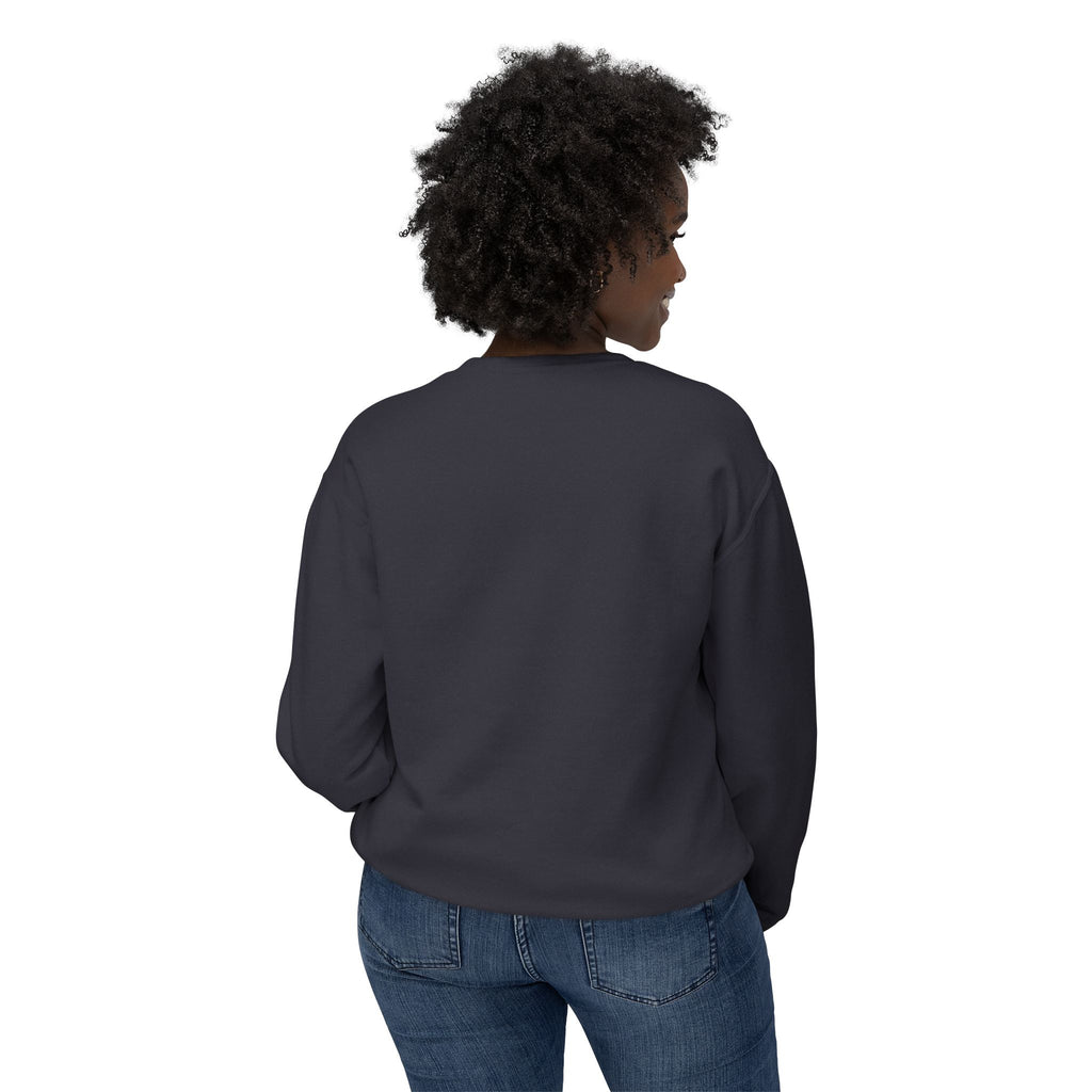 Vintage Green Muscle Car Crewneck Sweatshirt — "Mind Game" Patch & QR Design