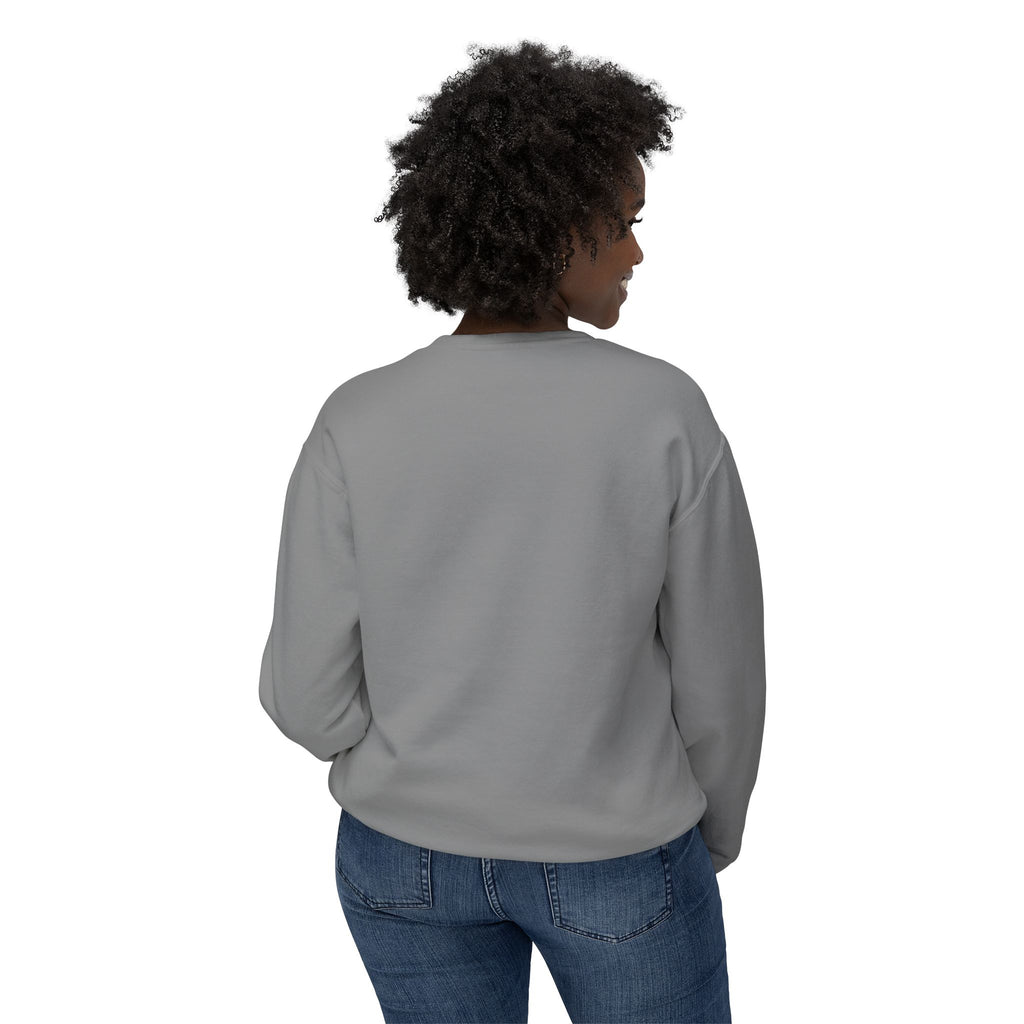 Vintage Green Muscle Car Crewneck Sweatshirt — "Mind Game" Patch & QR Design