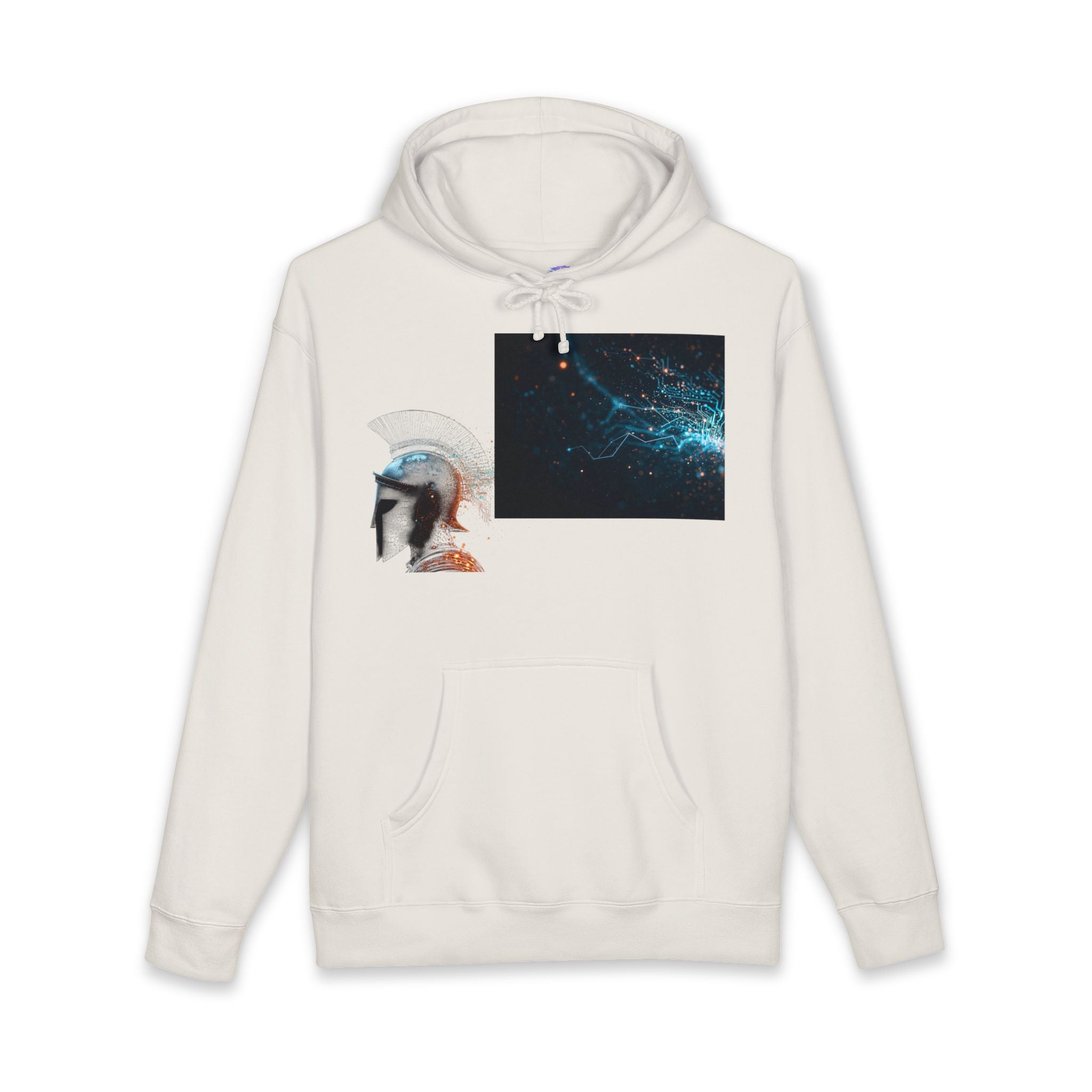 Galaxy Patch Hoodie — Cosmic Space Graphic Sweatshirt