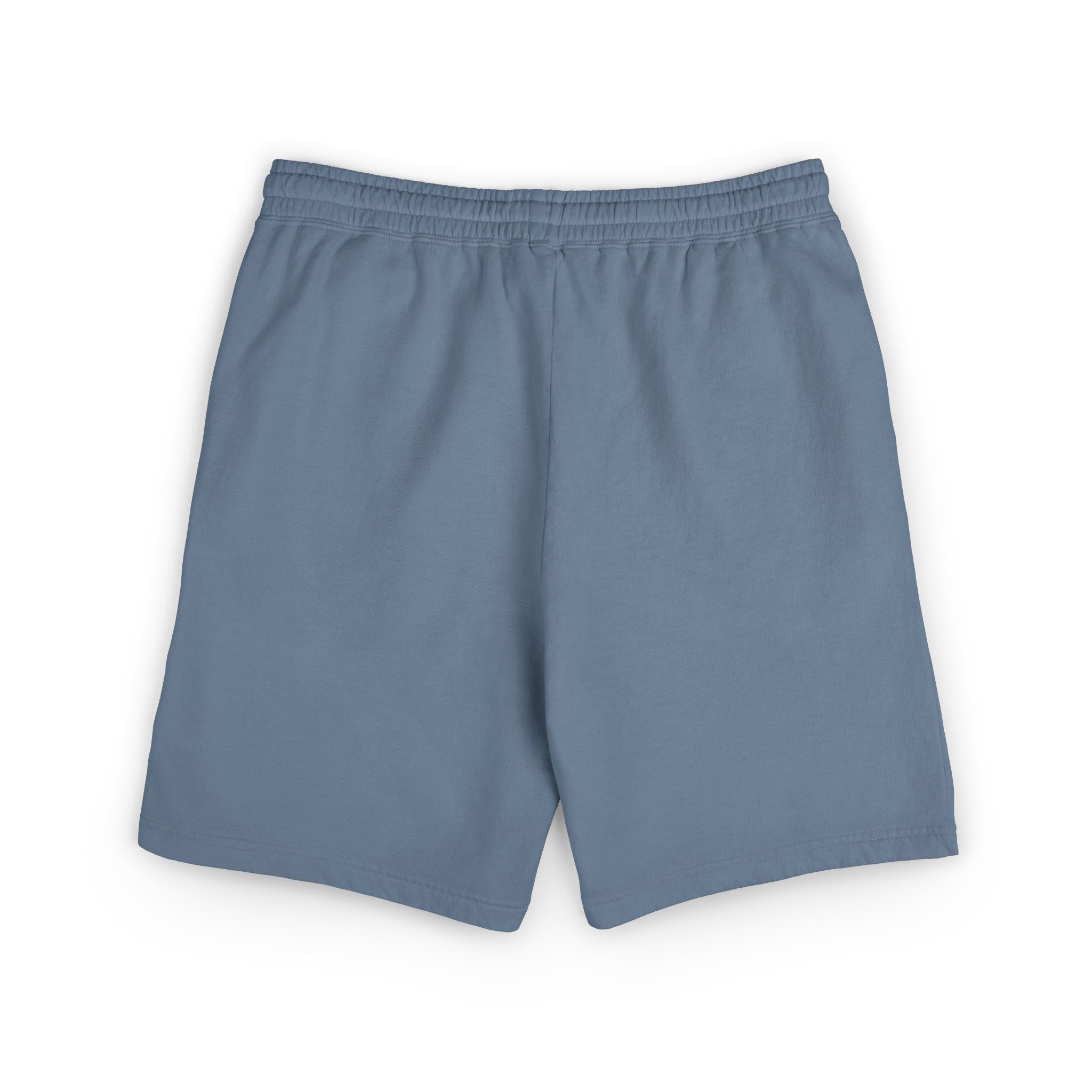 Ski Racer Fleece Sweat Shorts — Retro Neon Skiing Graphic