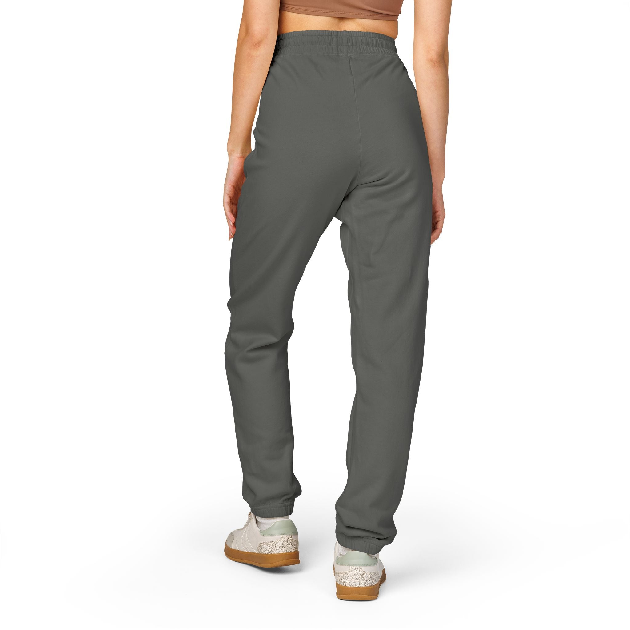 Void Graphic Sweatpants – Relaxed Garment-Dyed Fleece Joggers