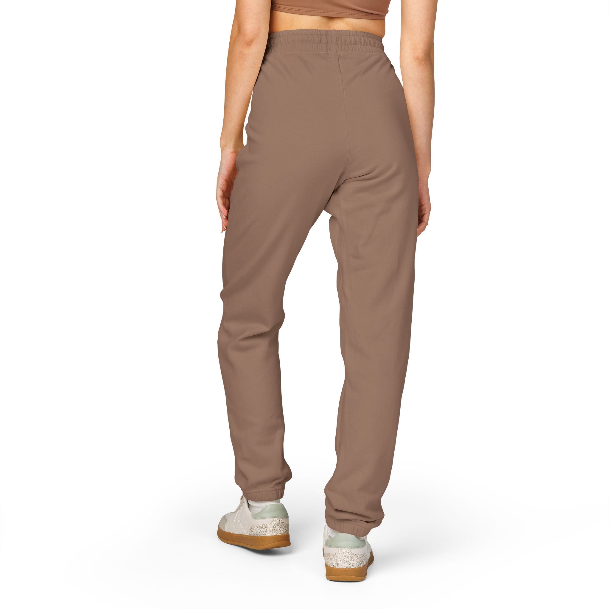 Void Graphic Sweatpants – Relaxed Garment-Dyed Fleece Joggers
