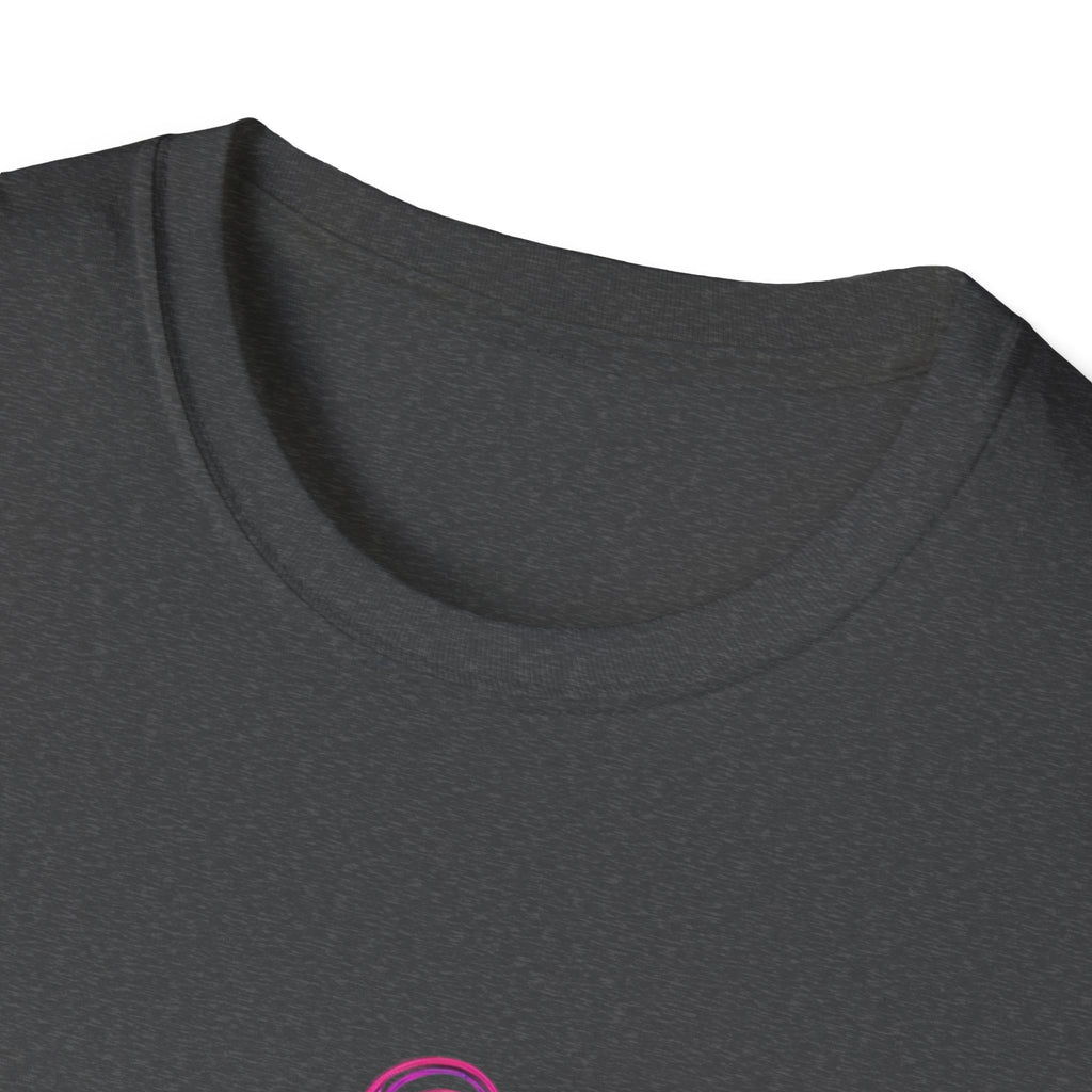 Neon Rider T-Shirt — Pink Horse Front & “99% Level Up” Retro Back
