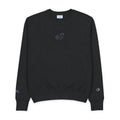 Men's Champion Crewneck Sweatshirt — Retro Neon Cyberpunk Heavyweight
