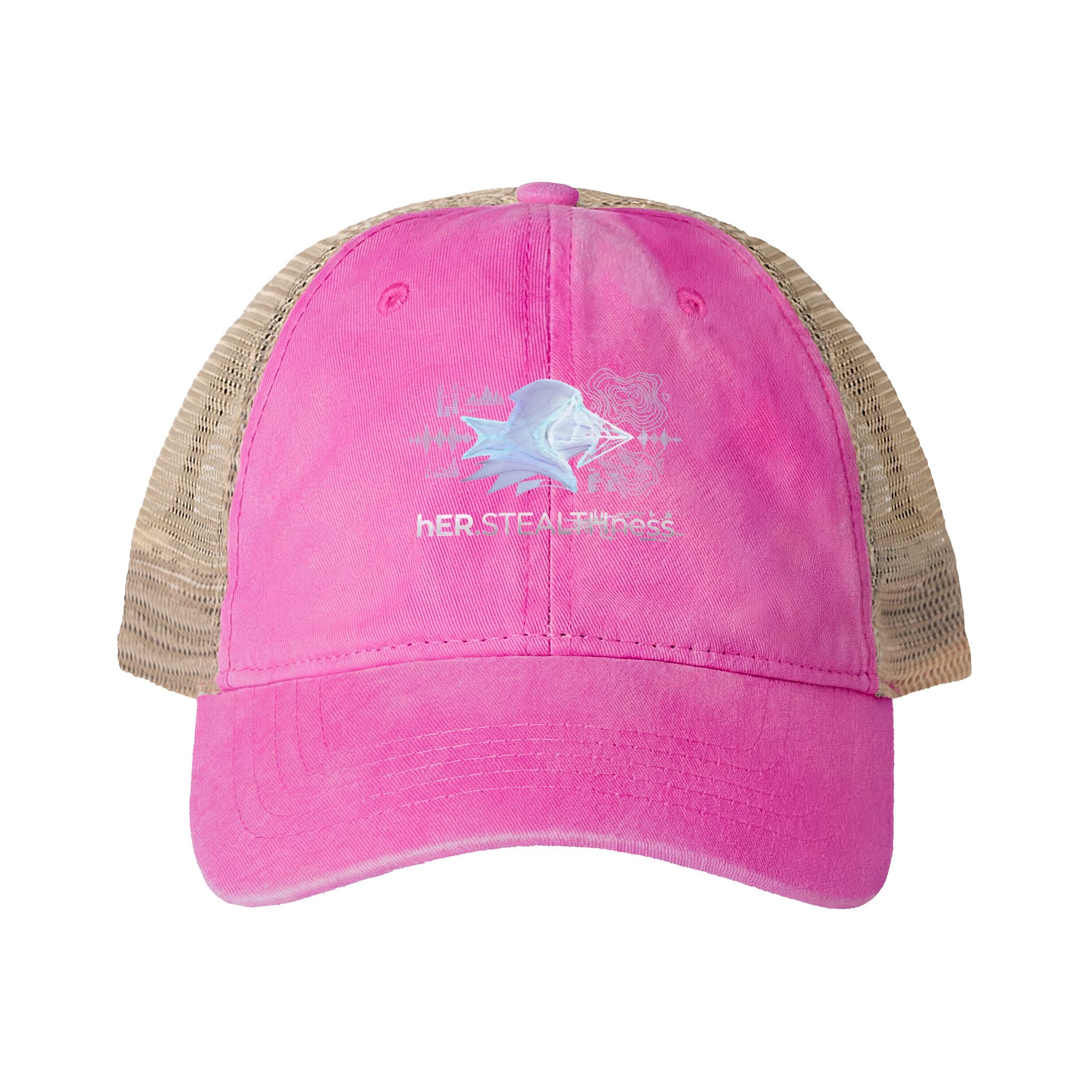 Women's Washed Mesh-Back Cap